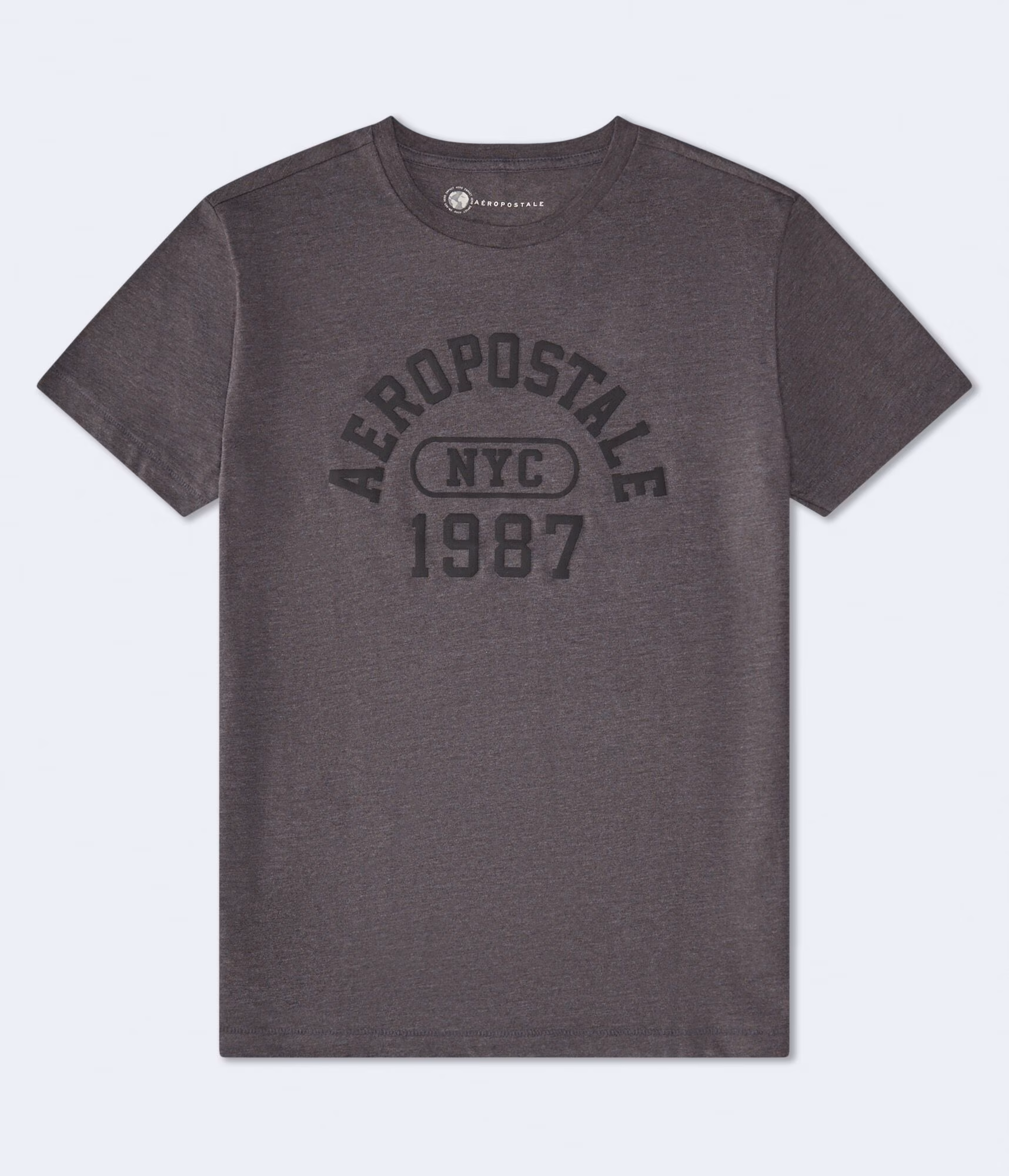 Aero Arch 1987 Graphic Tee charcoal heather grey