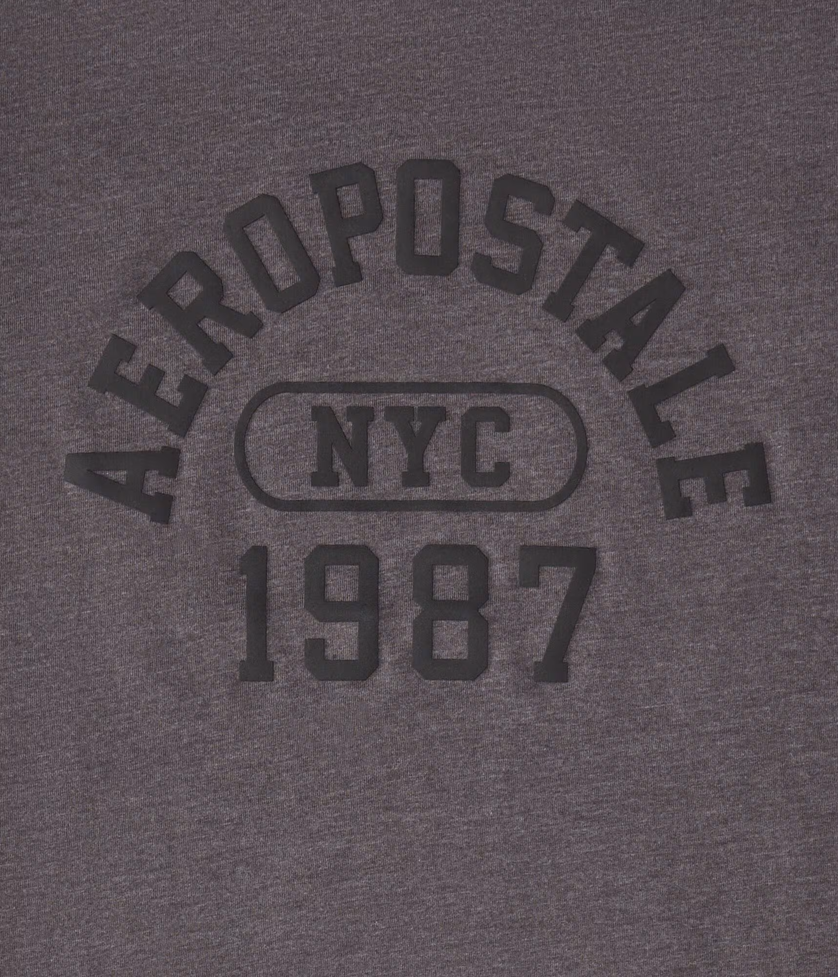 Aero Arch 1987 Graphic Tee charcoal heather grey