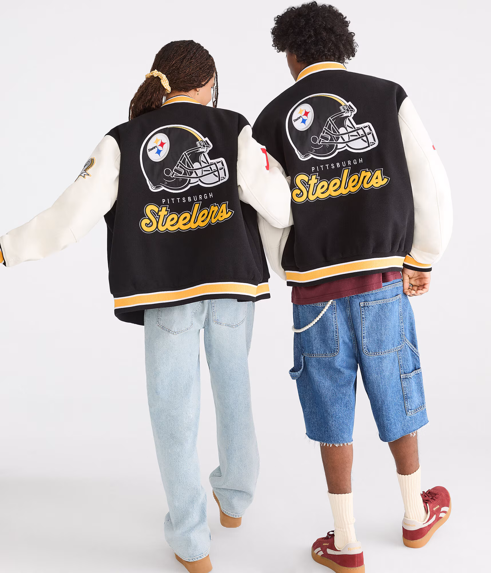 Pittsburgh Steelers Bomber Jacket black