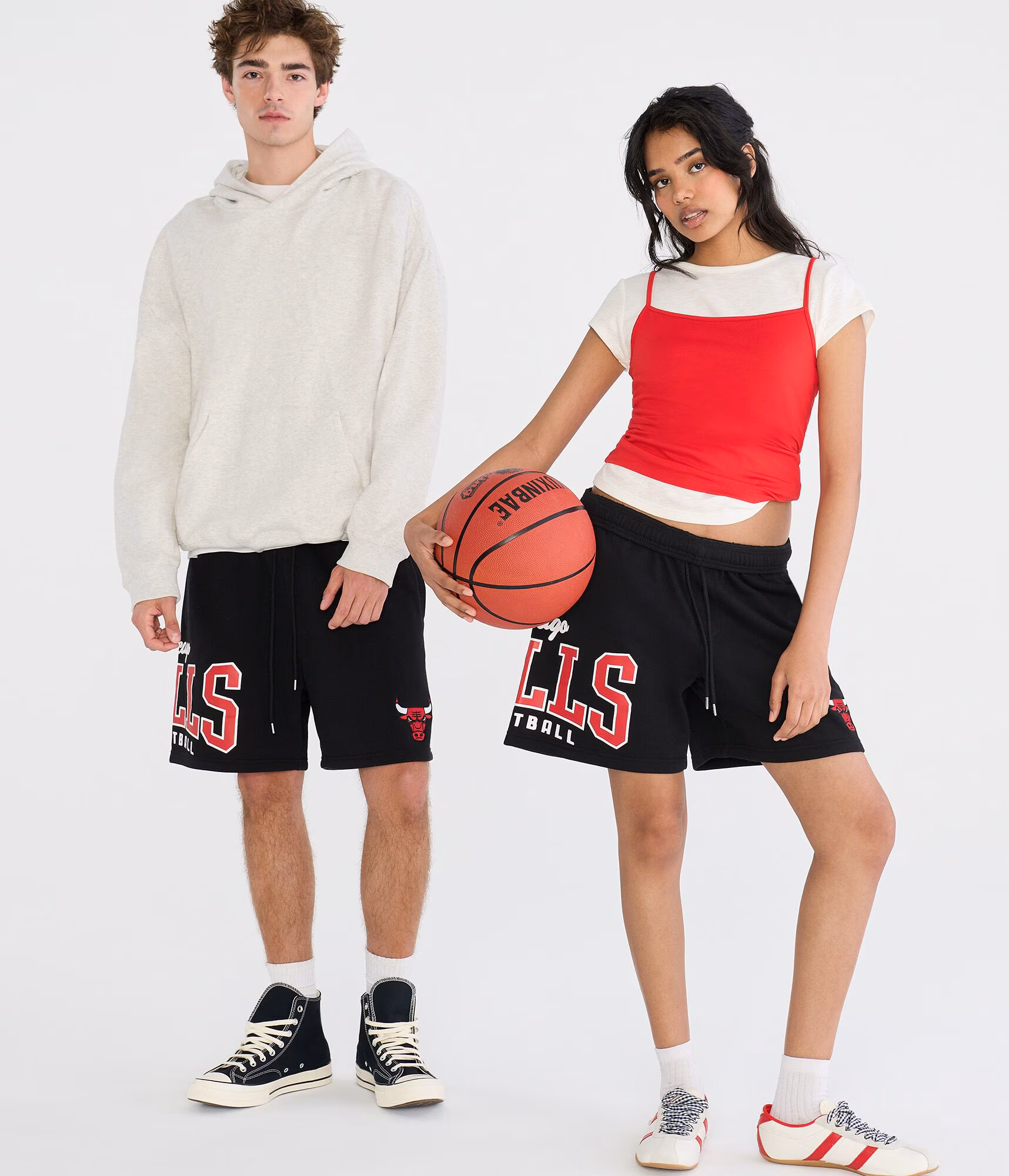 Chicago Bulls Basketball Fleece Shorts black
