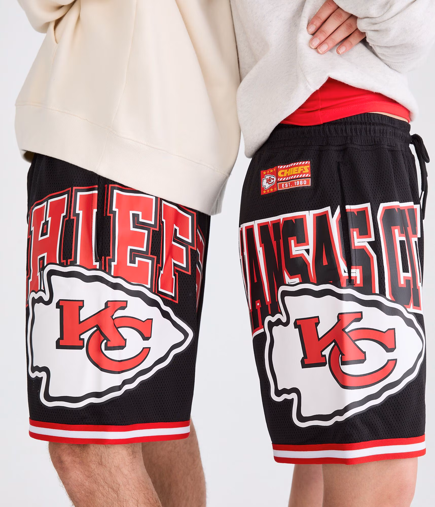 Kansas City Chiefs Mesh Shorts black