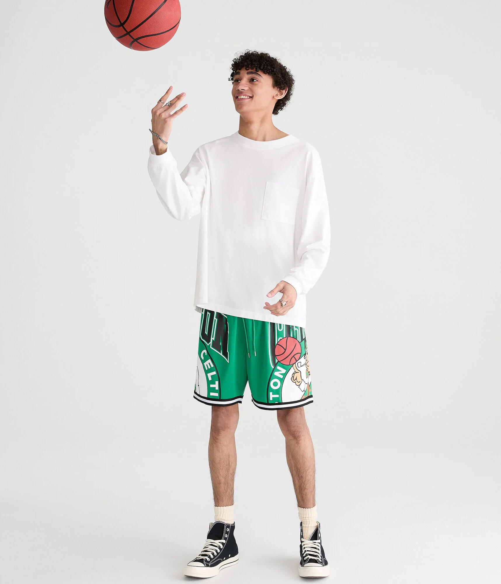 Boston Celtics Mesh Shorts green