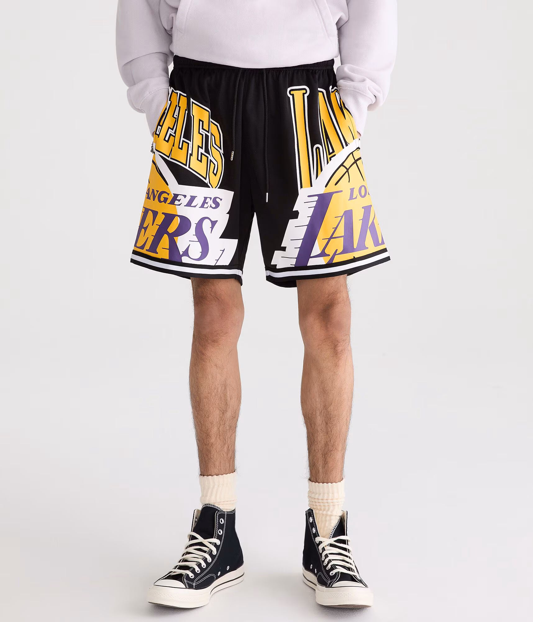Los Angeles Lakers Mesh Shorts black