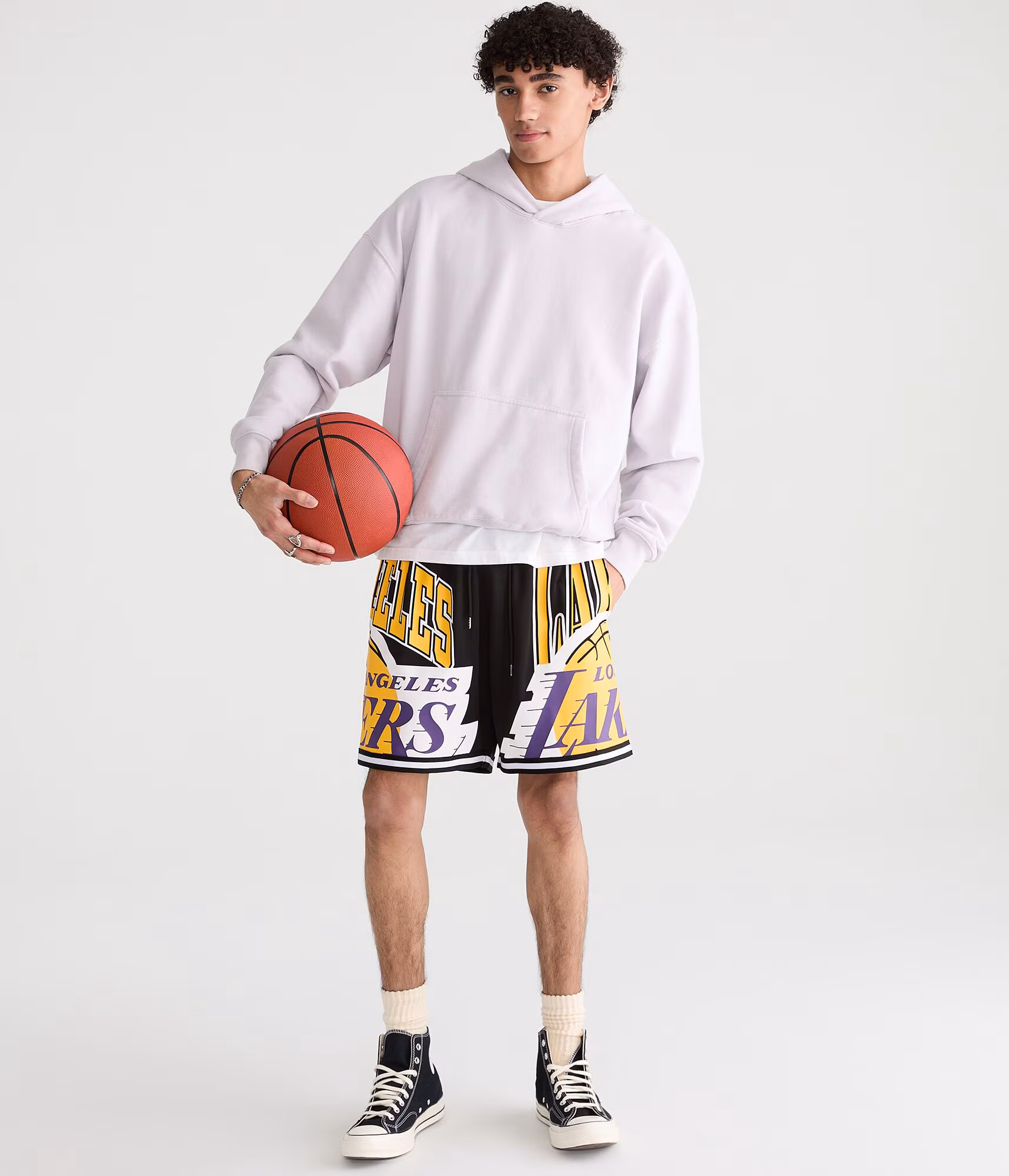 Los Angeles Lakers Mesh Shorts black