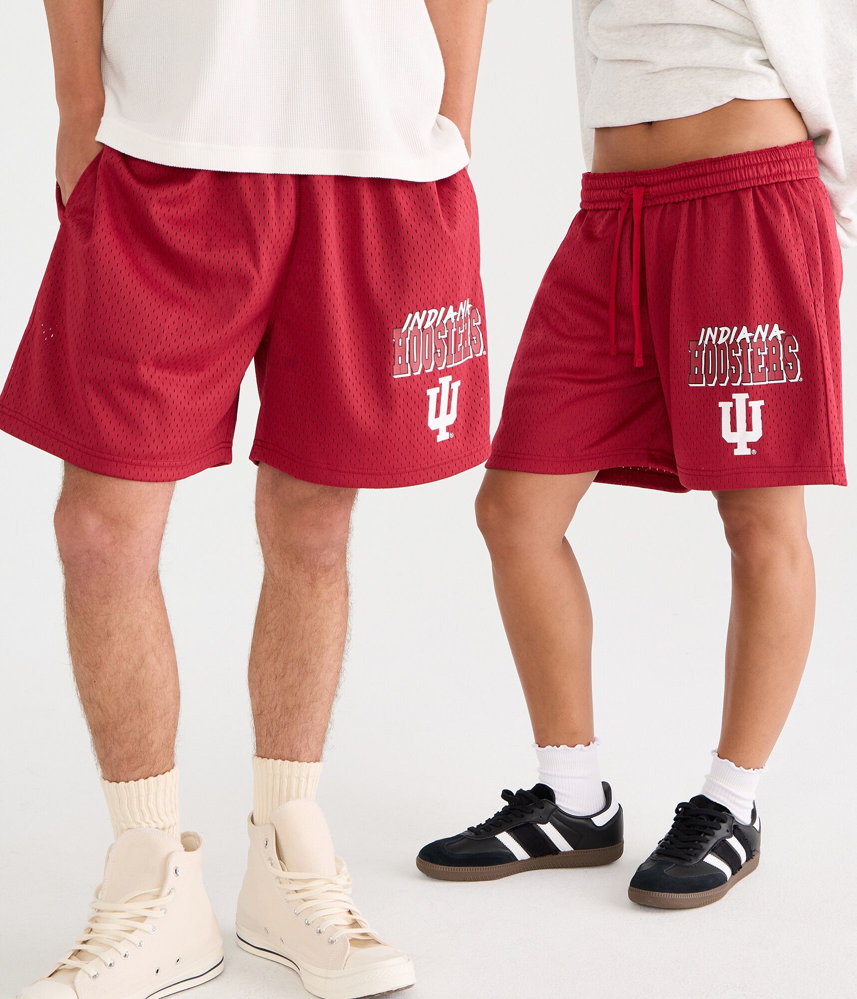 Indiana Hoosiers Mesh Shorts red