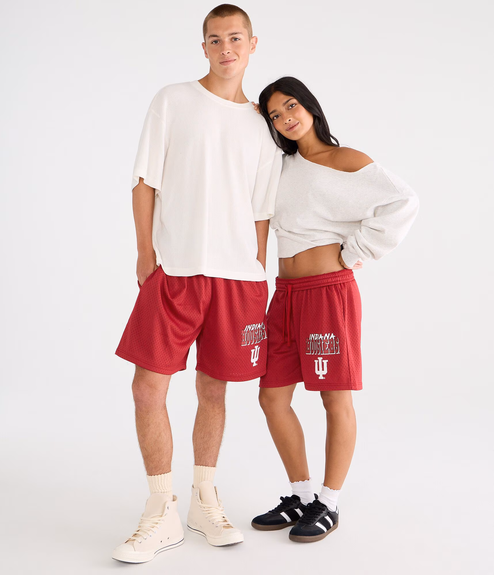 Indiana Hoosiers Mesh Shorts red