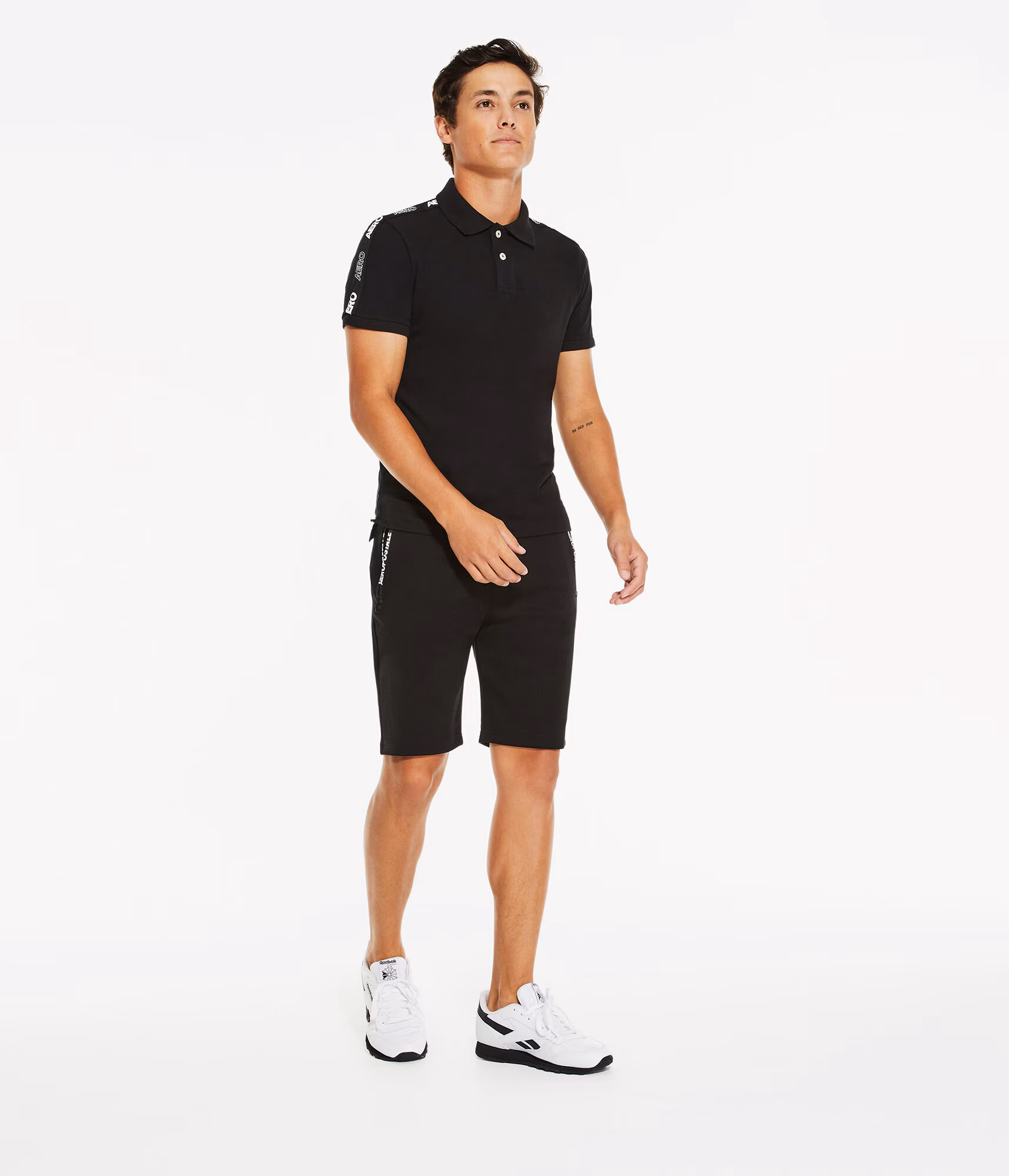 Aero MVMNT Tech Fleece Shorts 9" black fox