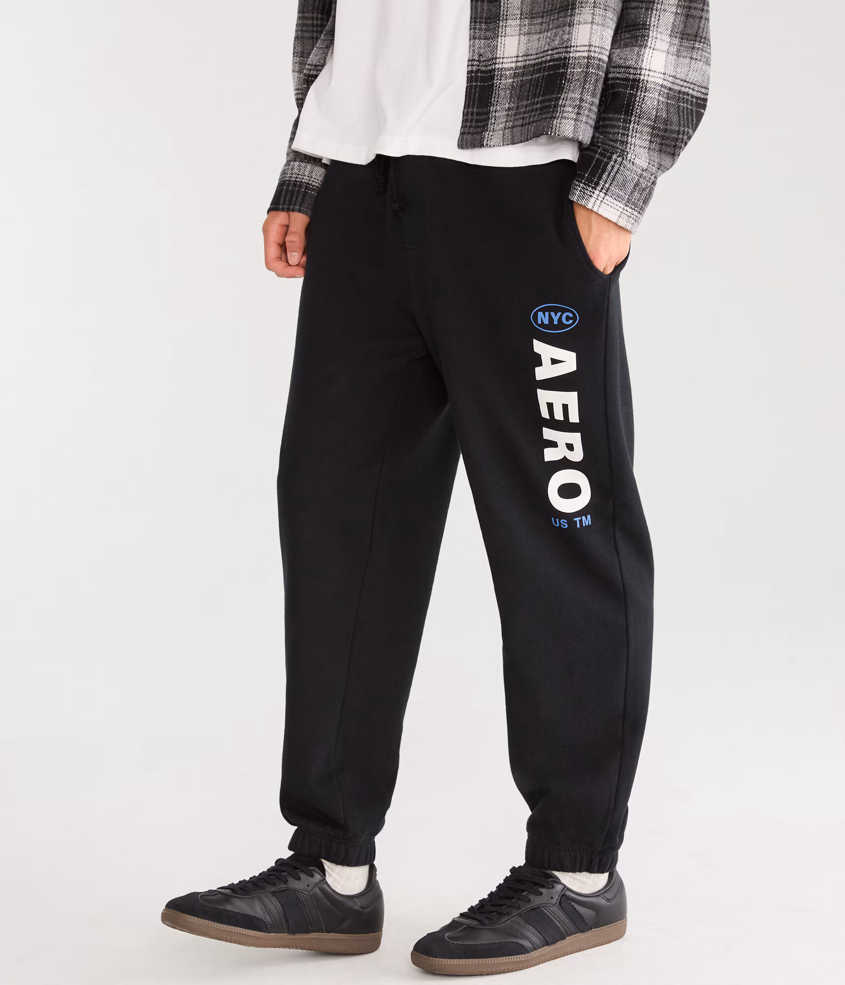 Aero NYC Jogger Sweatpants black fox