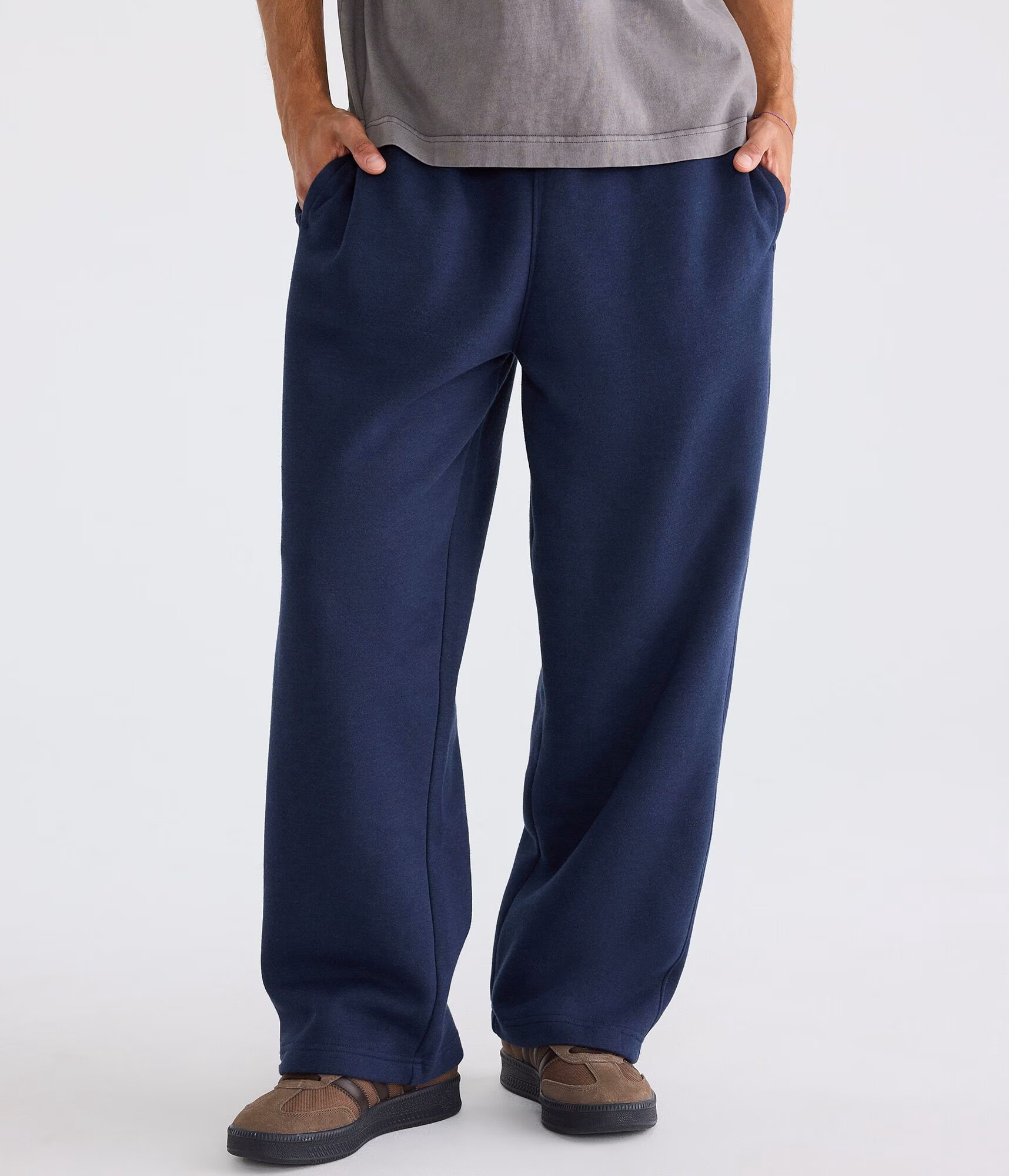 Cloud Soft Washed Baggy Sweatpants cadet navy