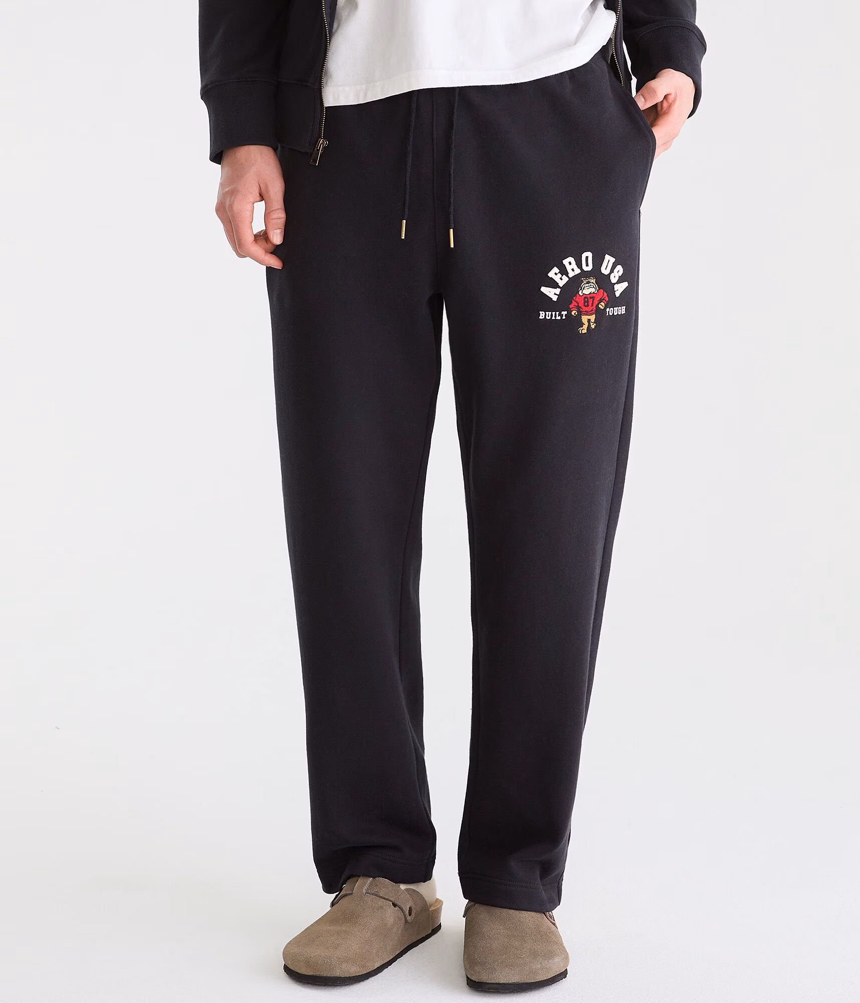 Bulldog Heritage Baggy Fleece Sweatpants hematite