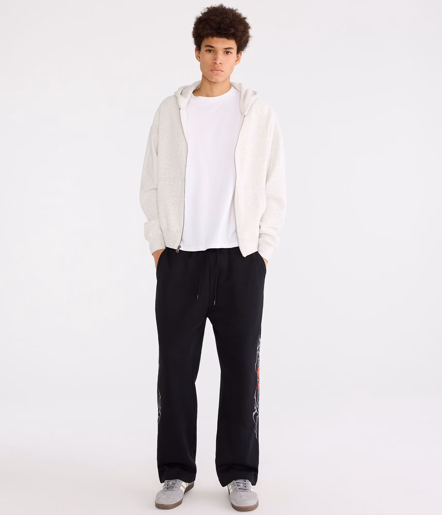Marvel - Aéropostale Spider-Man Arachnids Straight Leg Sweatpants black fox
