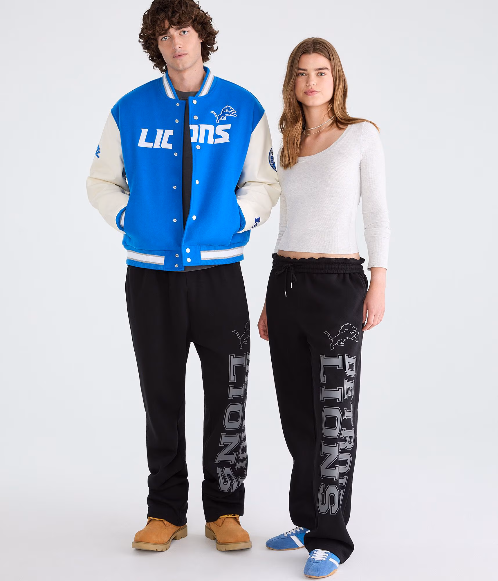 Detroit Lions Shadow Straight Leg Sweatpants black