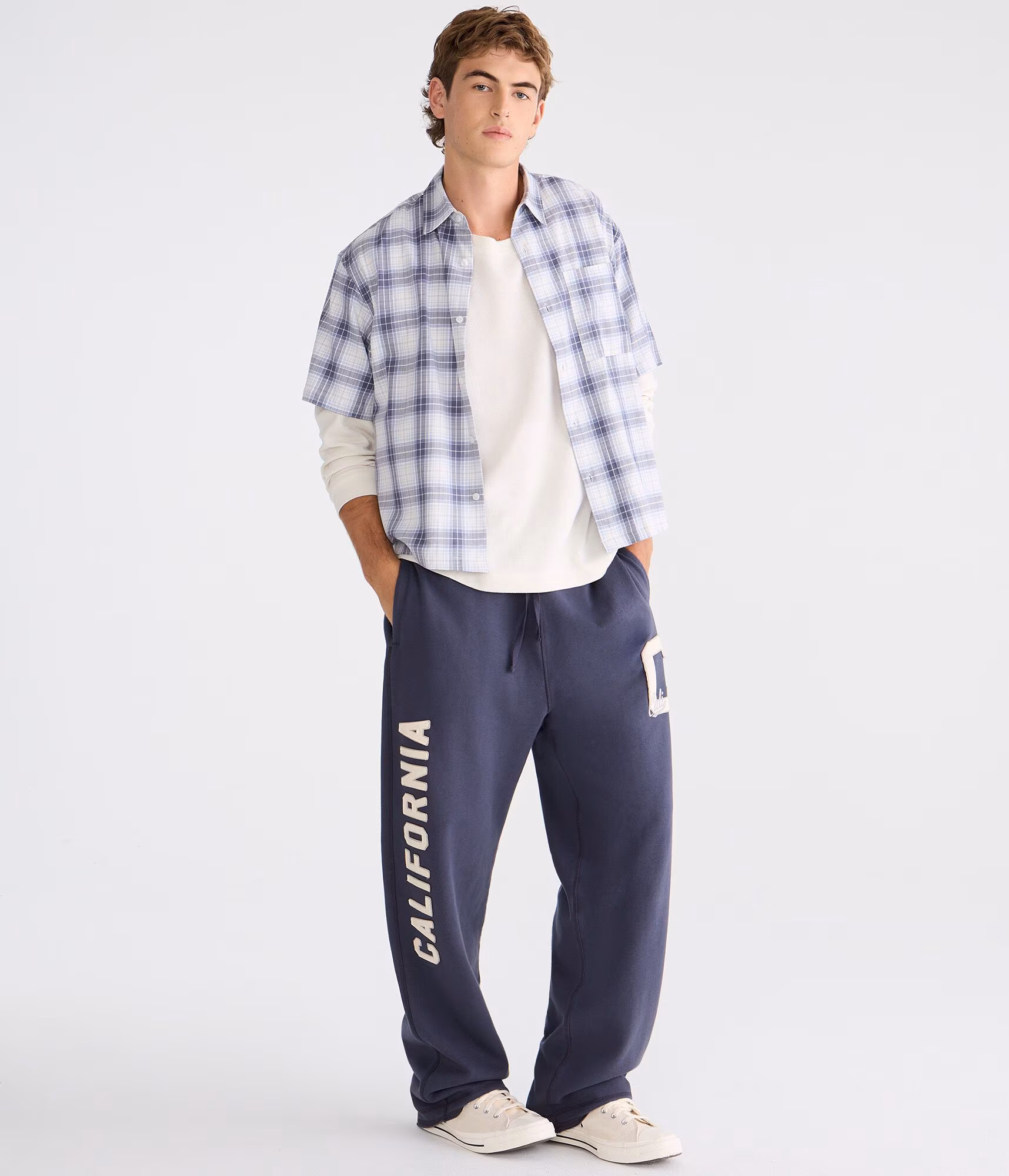 Cloud Soft California Baggy Sweatpants gunmetal