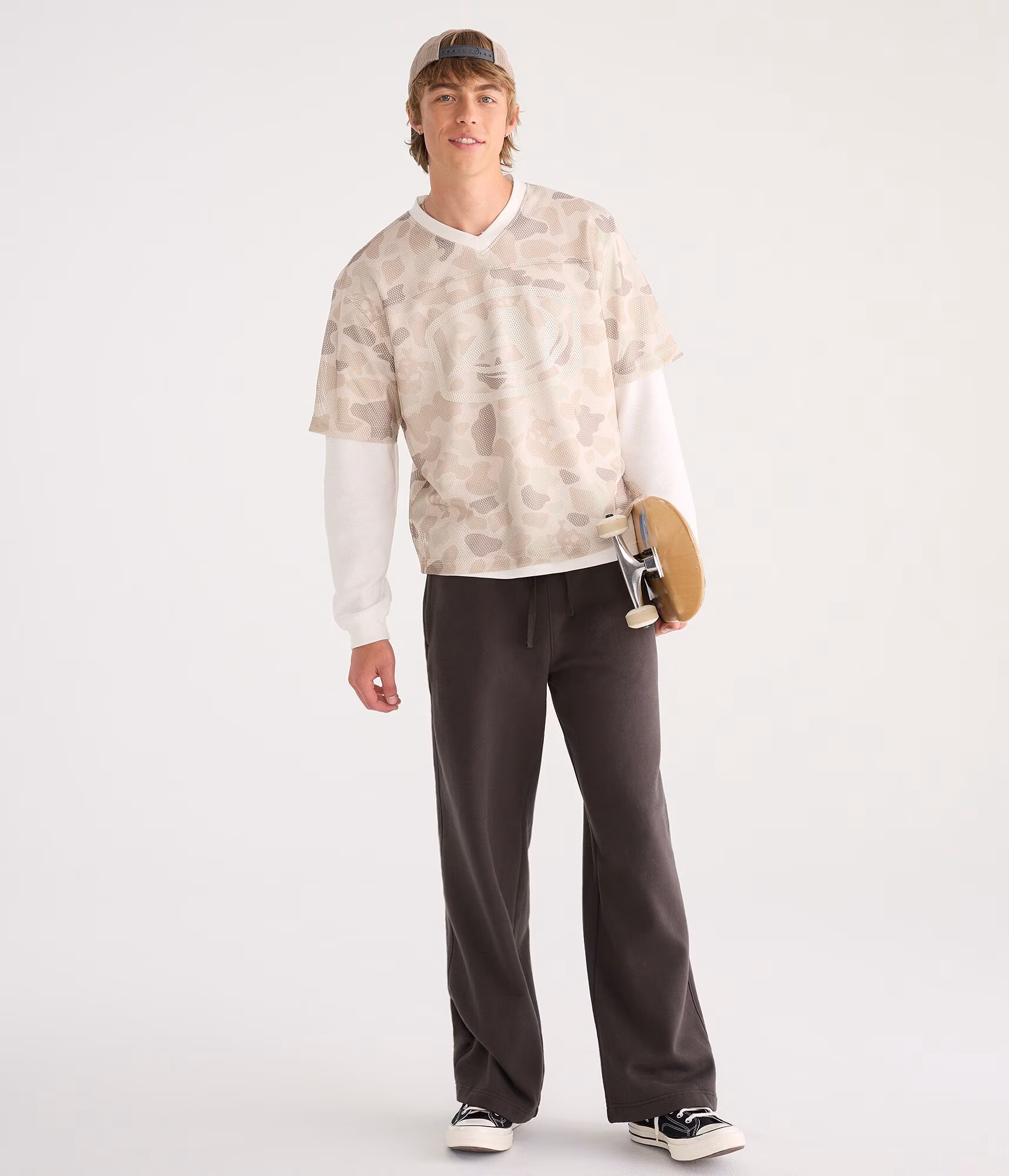 Cloud Soft Bootcut Sweatpants antique tin