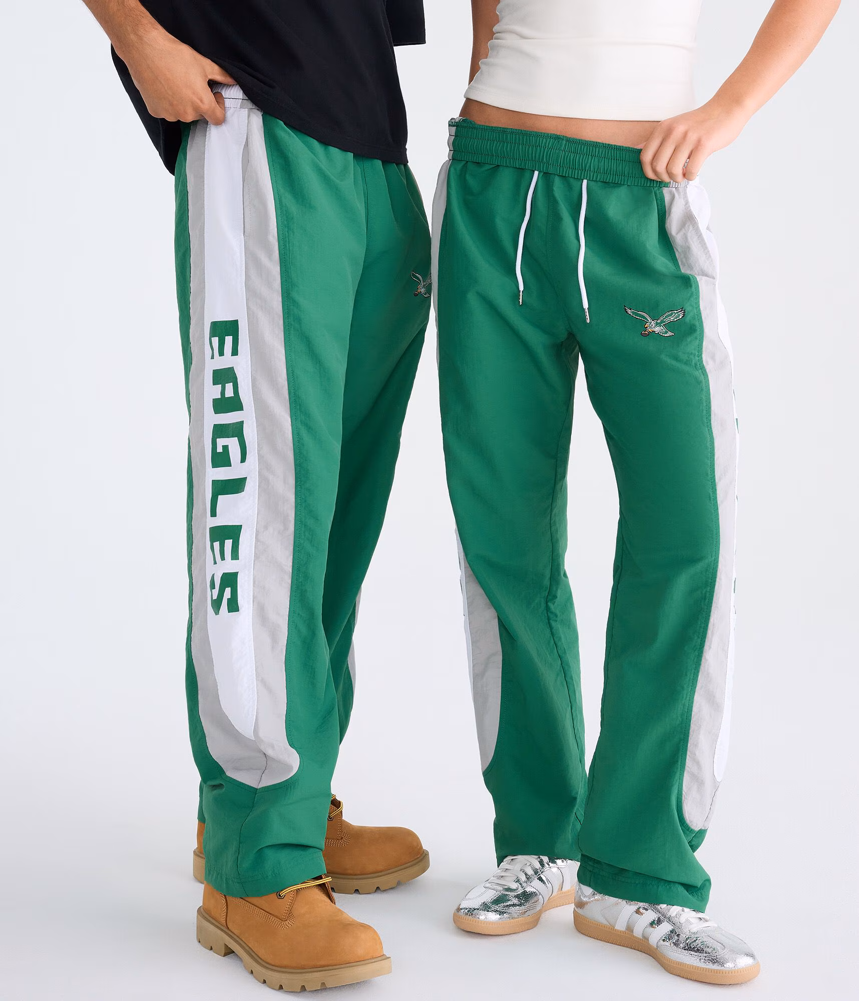 Philadelphia Eagles Nylon Track Pants green