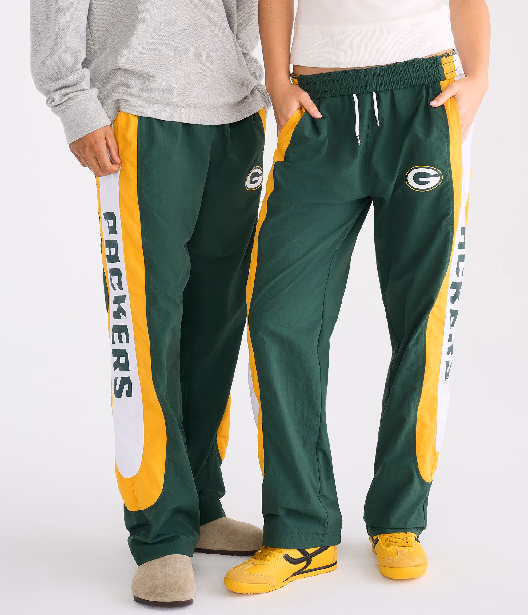 Green Bay Packers Nylon Track Pants green