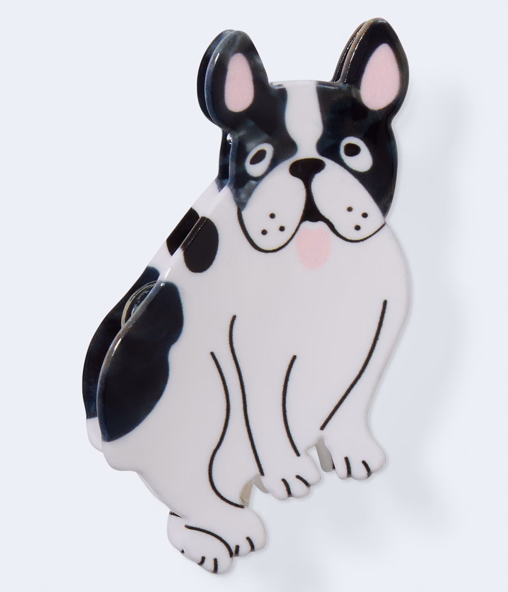 French Bulldog Claw Hair Clip multi