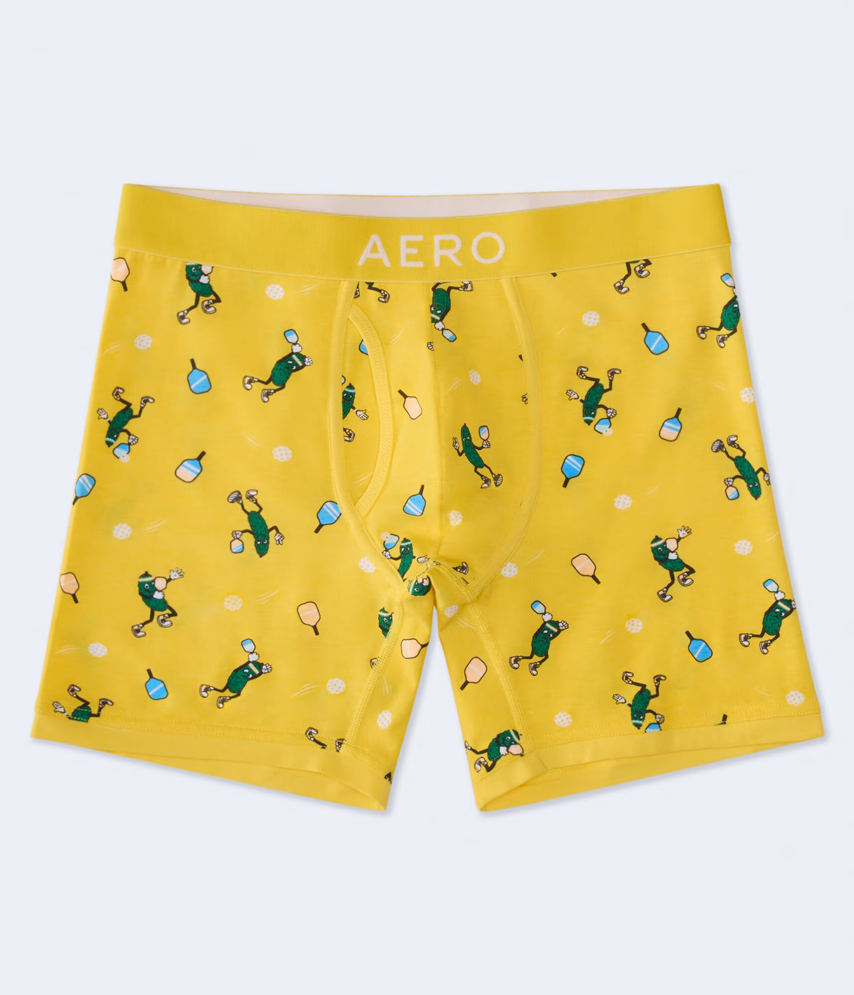 Pickleball Pickles 6" Boxer Brief sun valley