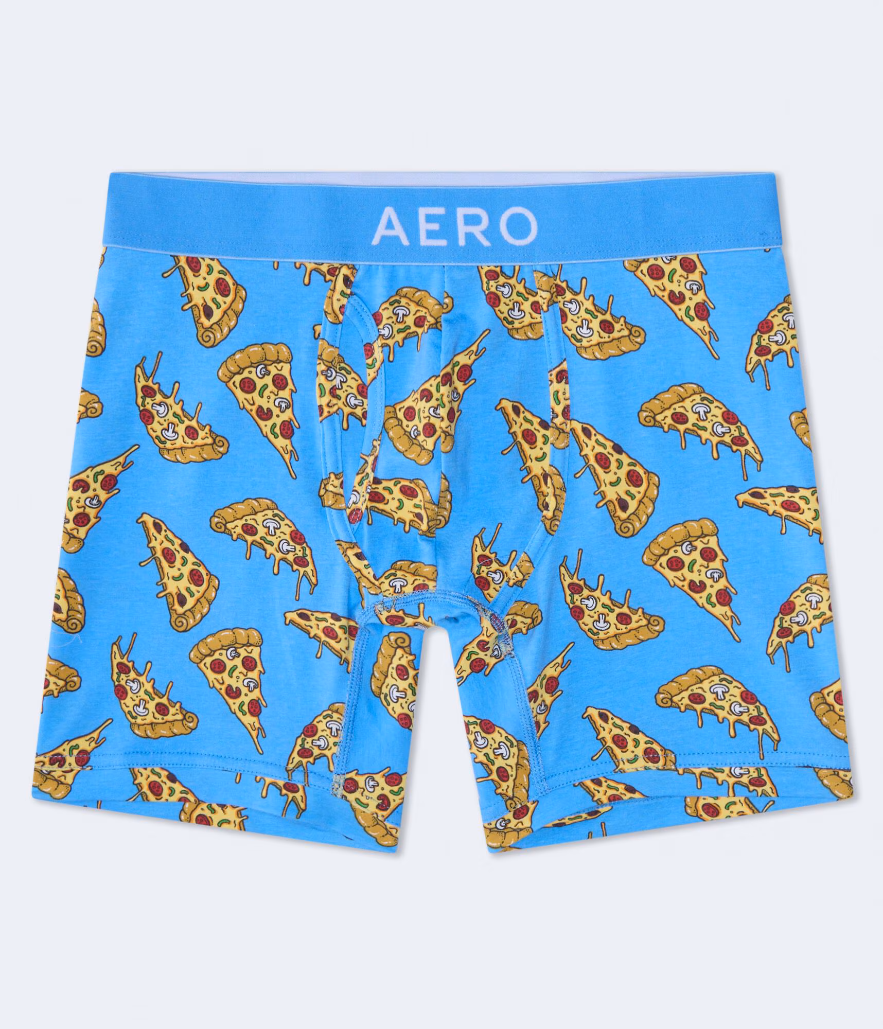 Pizza Slice 6" Boxer Brief blue eclipse