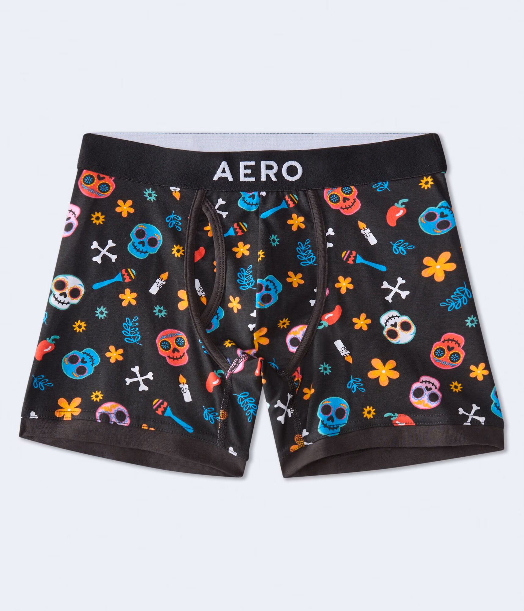 Day Of The Dead 4.5" Boxer Brief black fox
