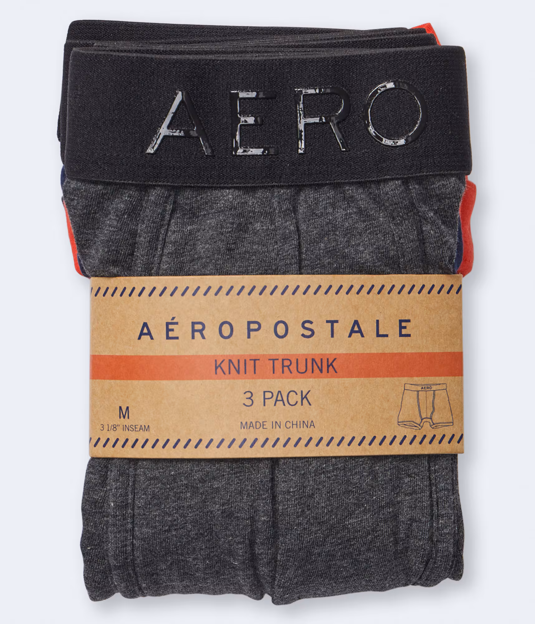 Classic 3" Knit Trunk 3-Pack multi