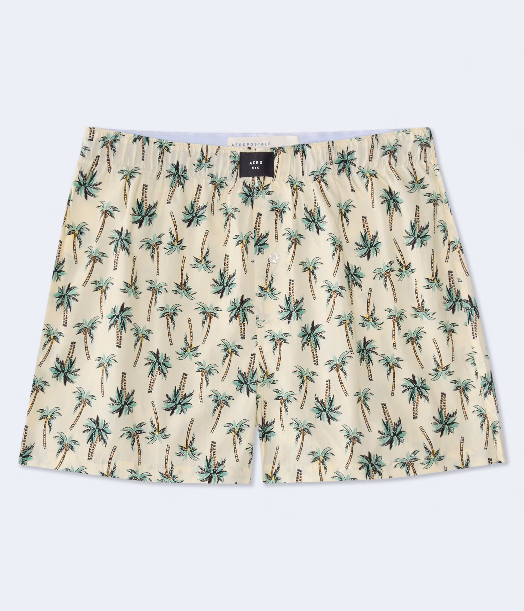 Palm Tree 4" Woven Boxers gold tensel