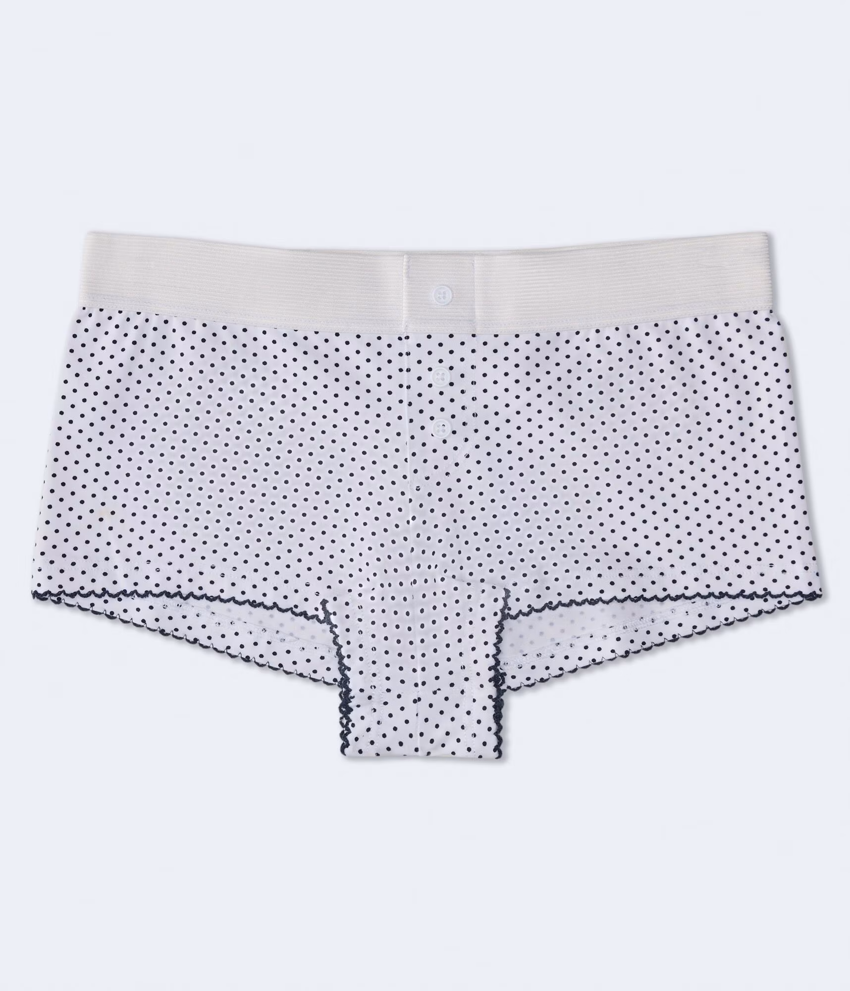 Polka Dot Mini Boxer bleach
