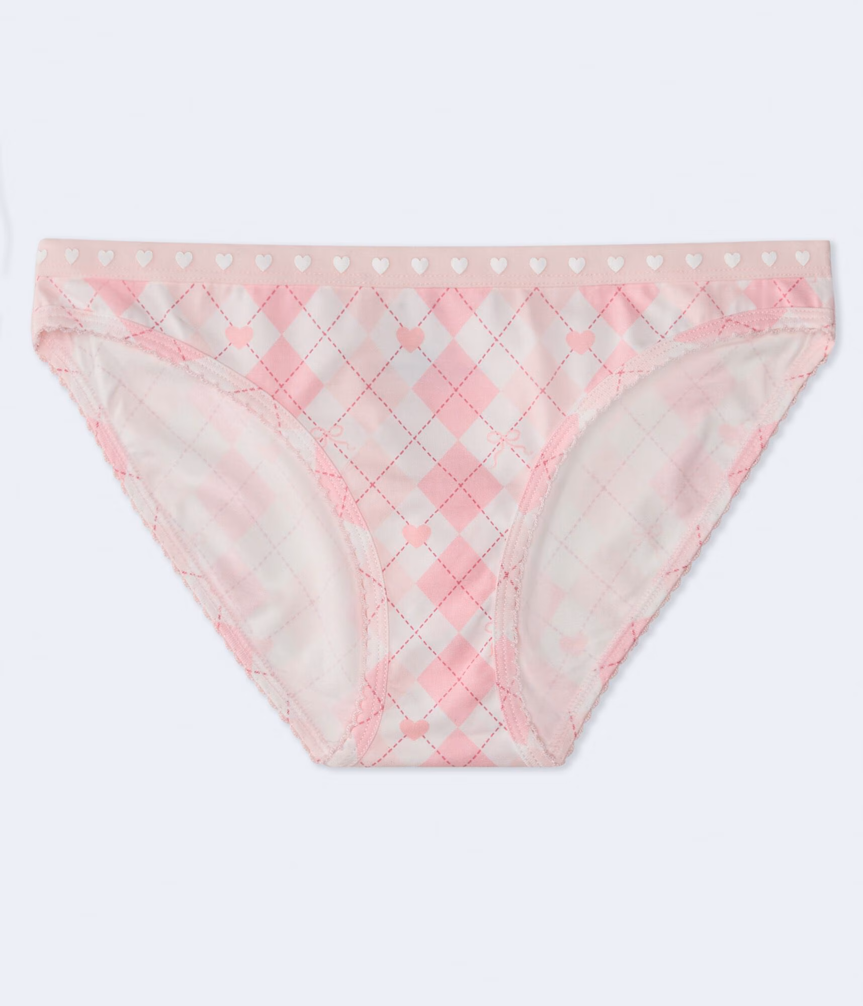 Argyle Hearts Bikini incandescent pink