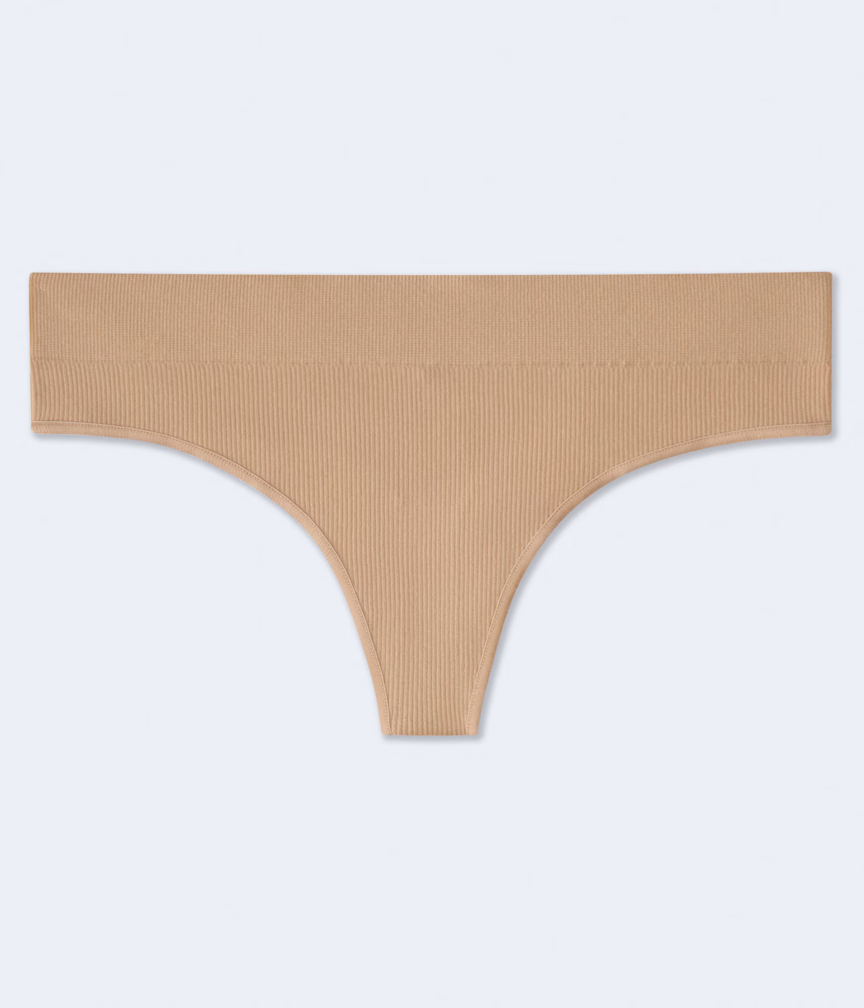 Seamless Low-Rise Thong hazelwood