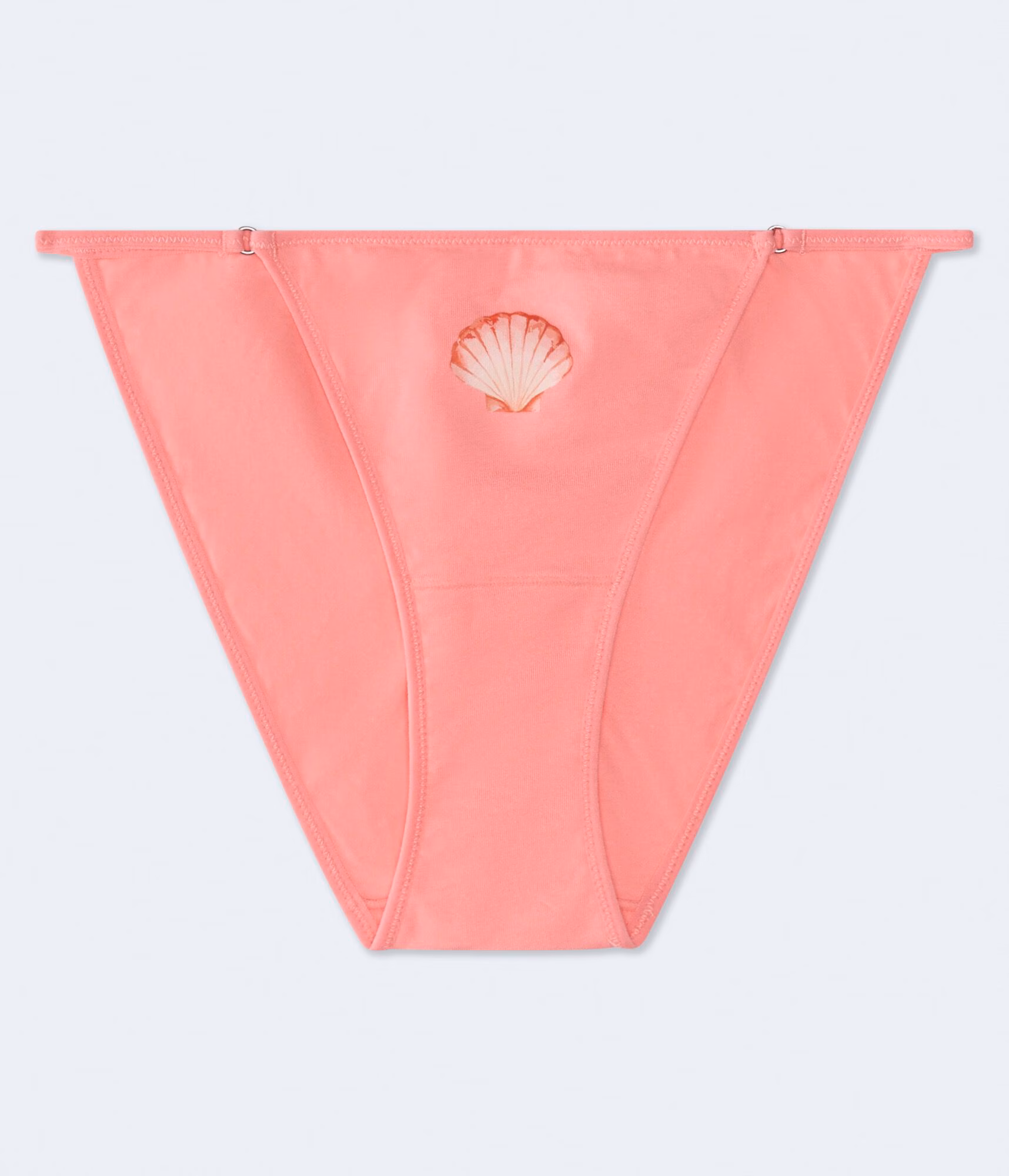 Sea Shell String Cheeky salmon rose