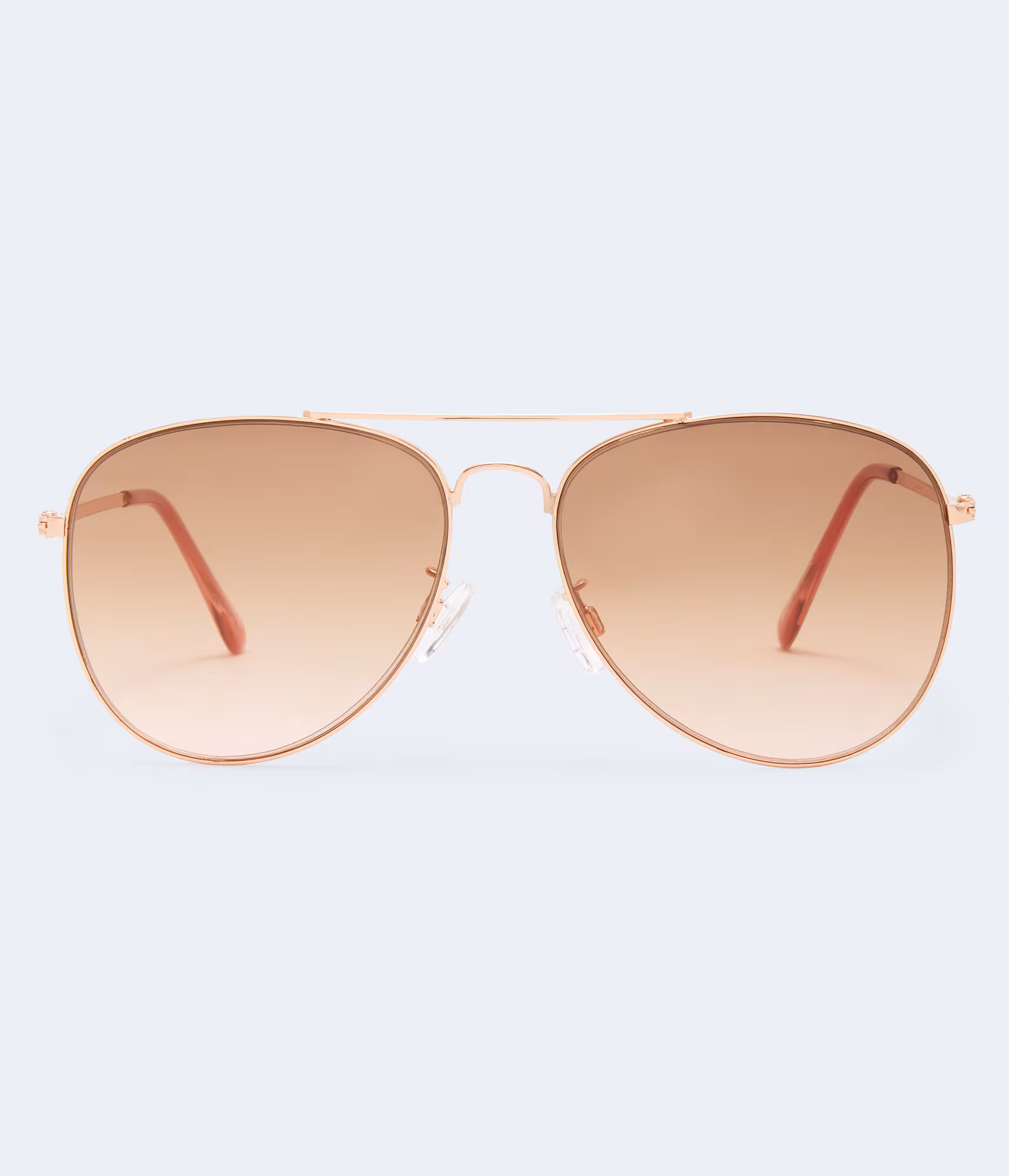 Classic Aviator Sunglasses rose gold