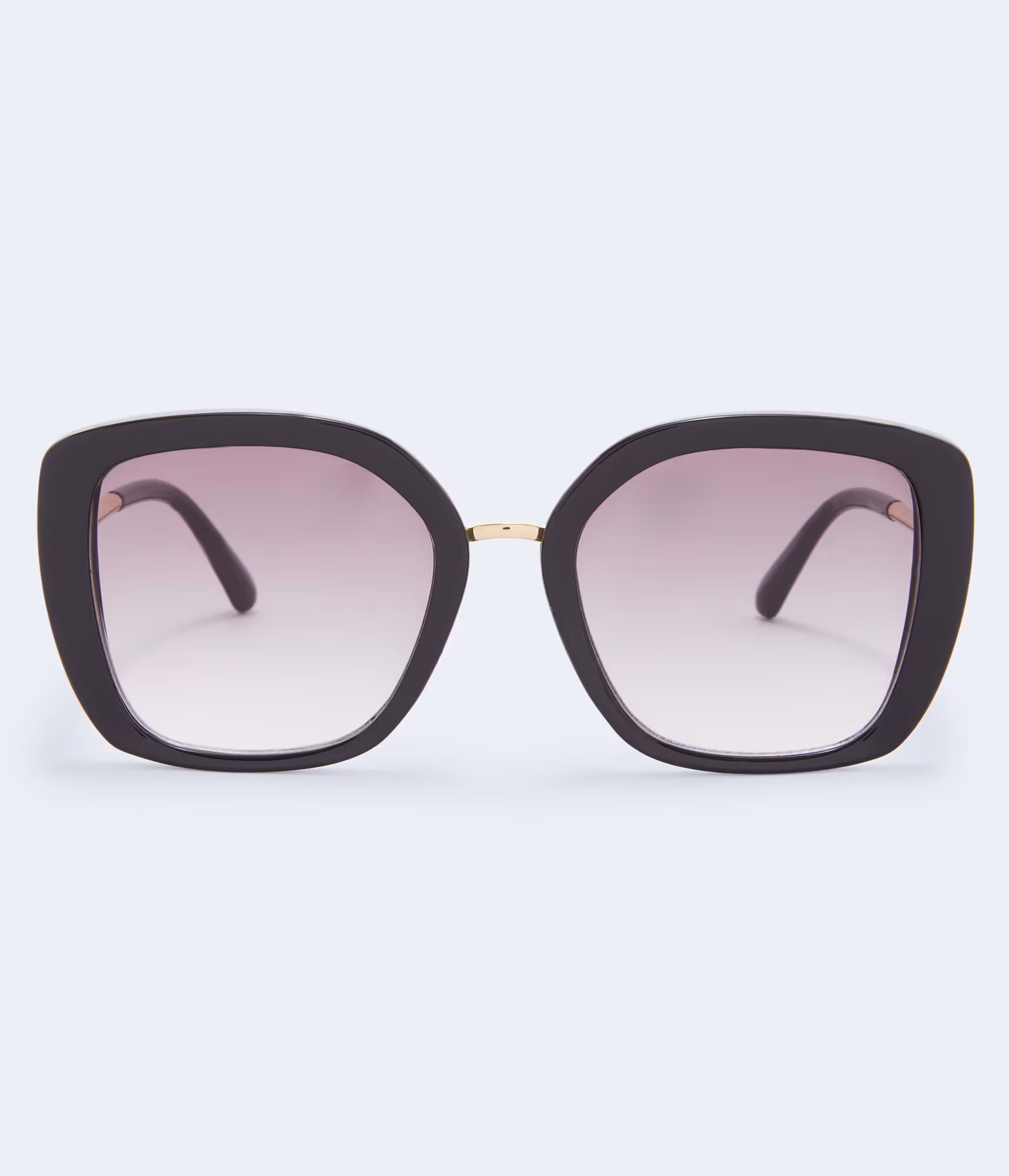 Oversized Cateye Sunglasses black