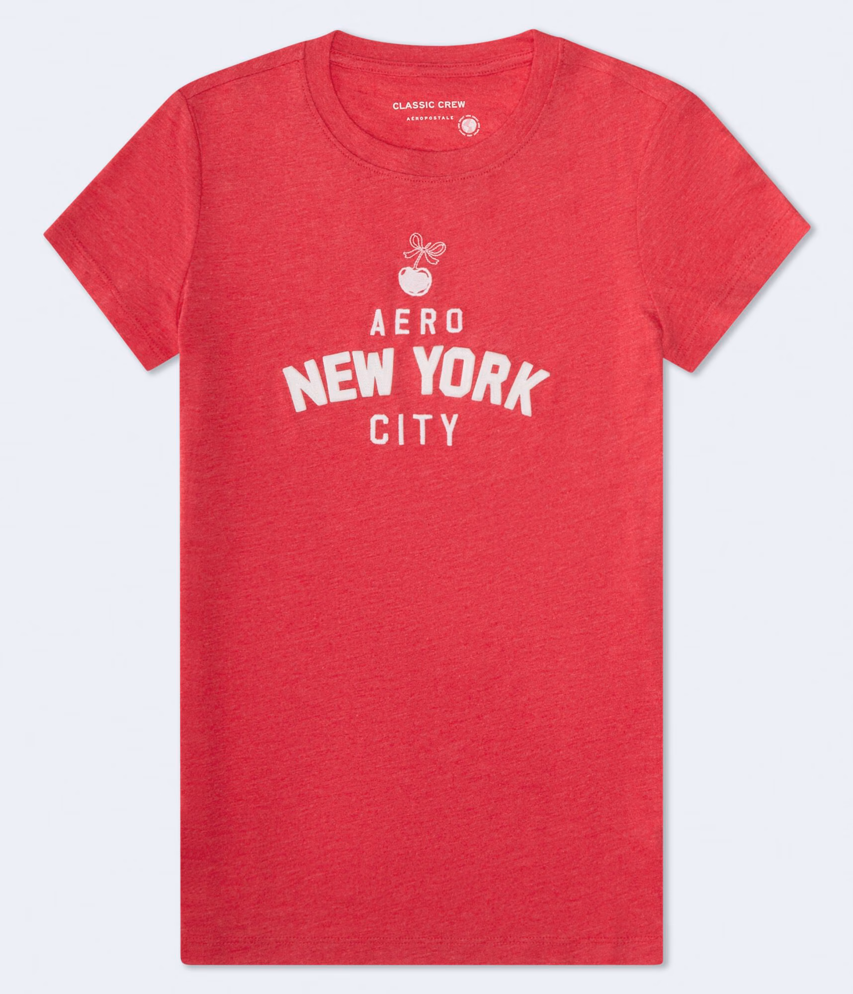 Aero New York Cherry Graphic Tee red cedar