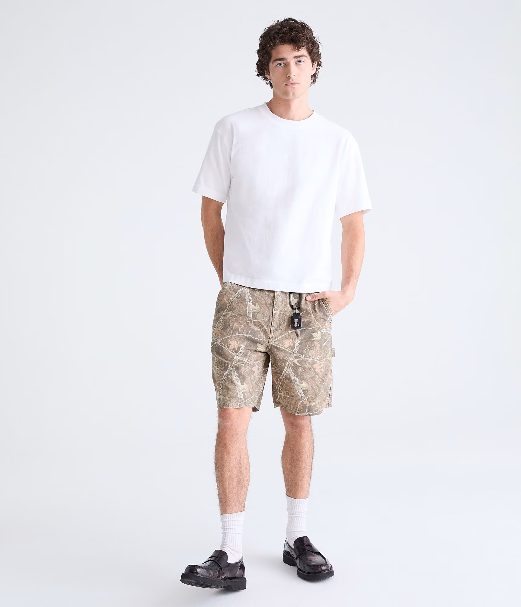 Heavyweight Boxy Crew Tee bleach