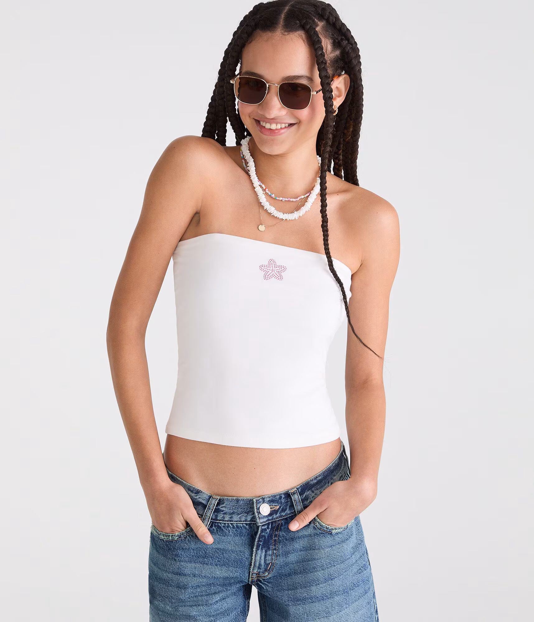 Seriously Soft Starfish Everyday Tube Top cream