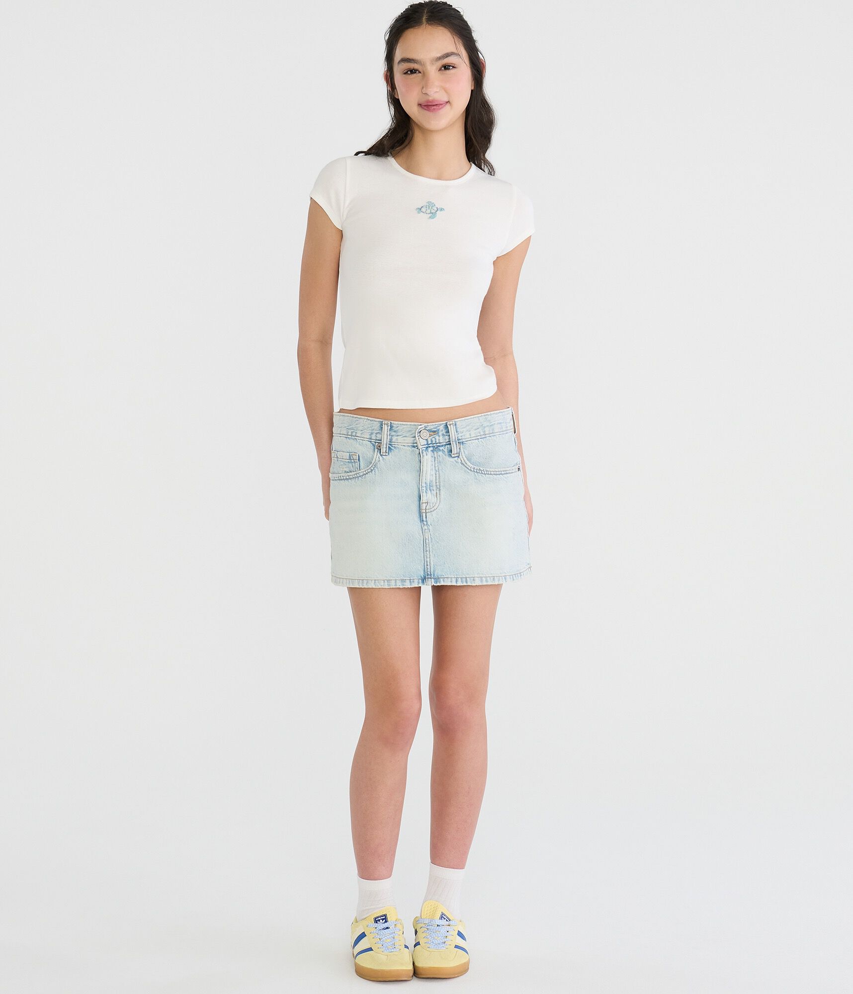Seriously Soft Sea Turtle Graphic Baby Tee cream