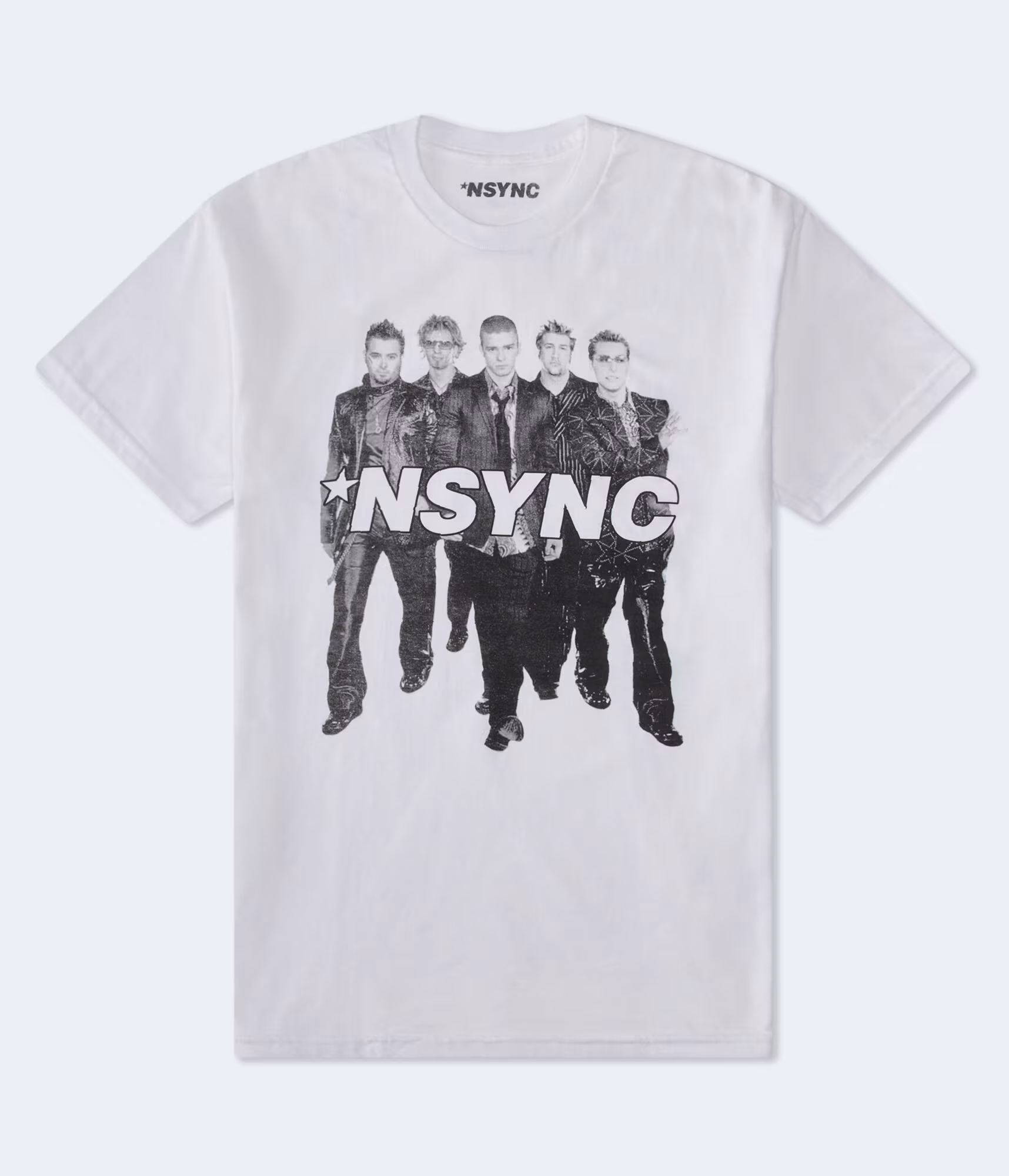 *NSYNC Oversized Graphic Tee white