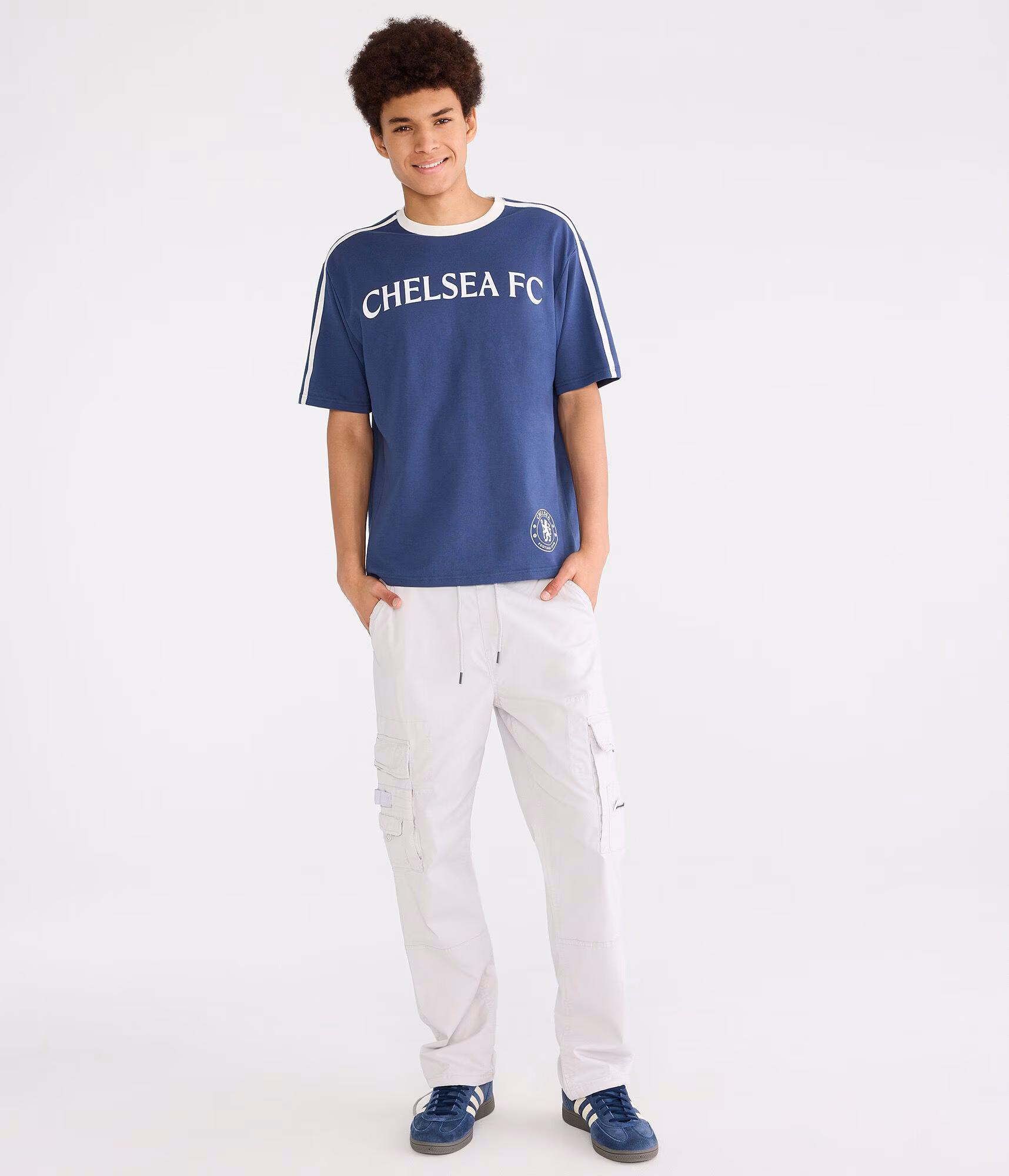 Chelsea FC Crew Jersey navy