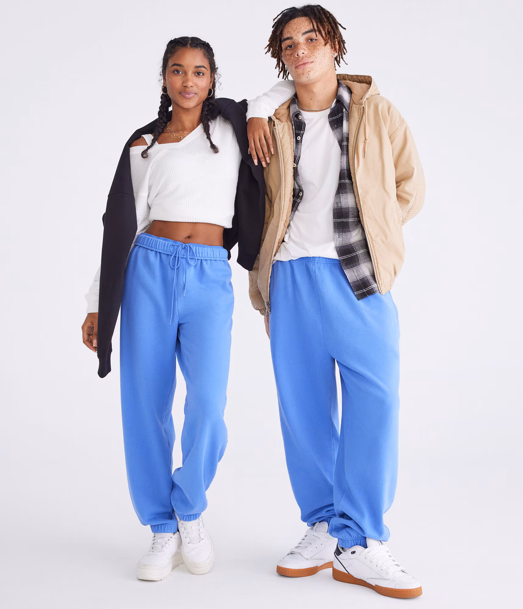 Cloud Soft Washed Jogger Sweatpants lyric blue