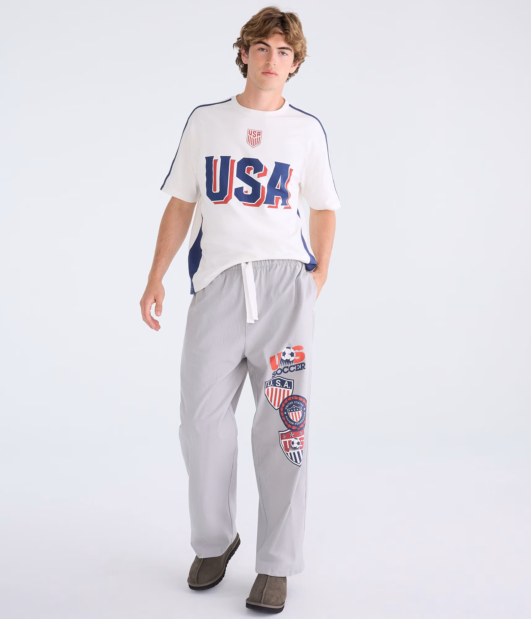 US Soccer Crew Jersey white