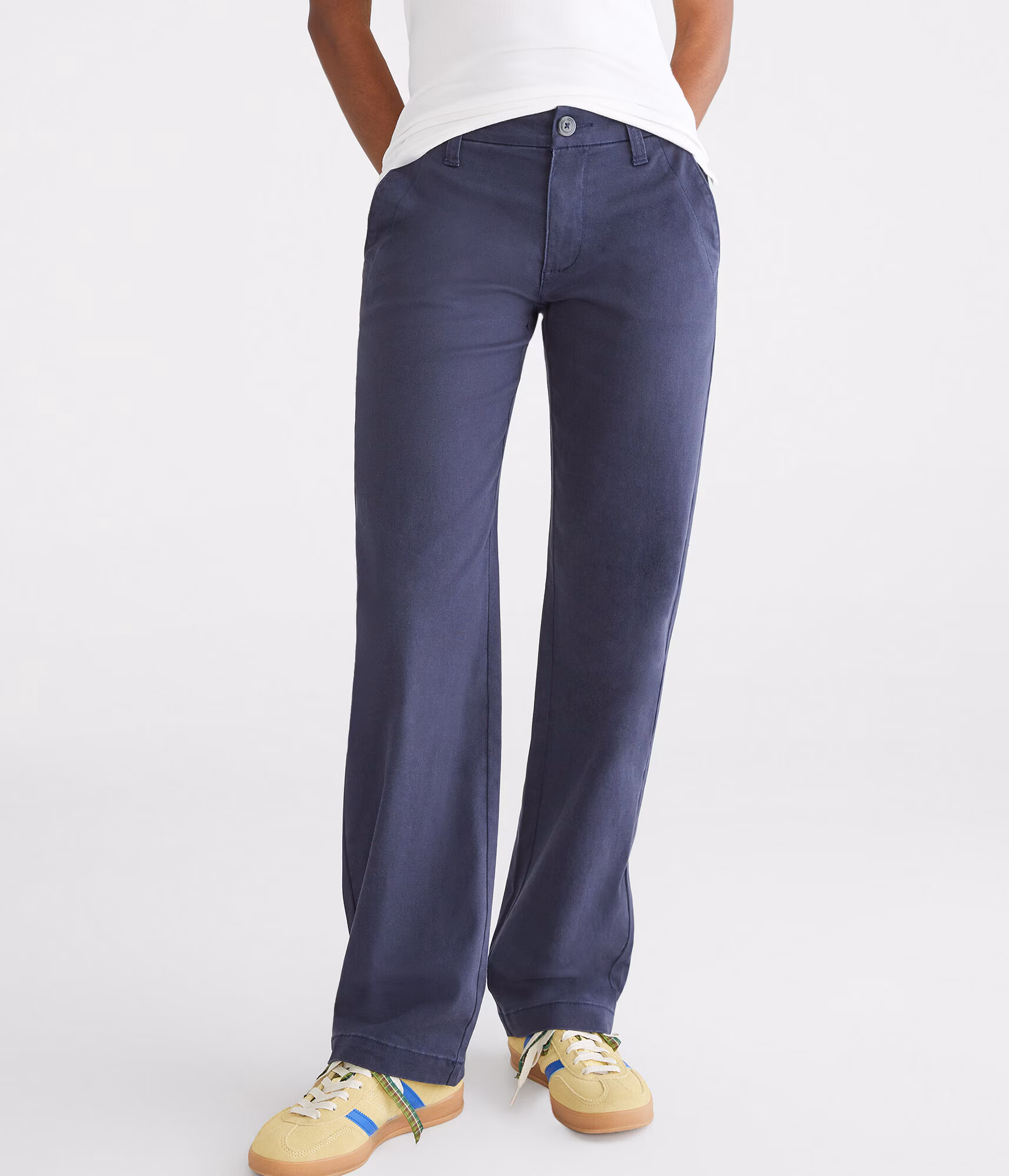 Baggy Chino Pant navy prep