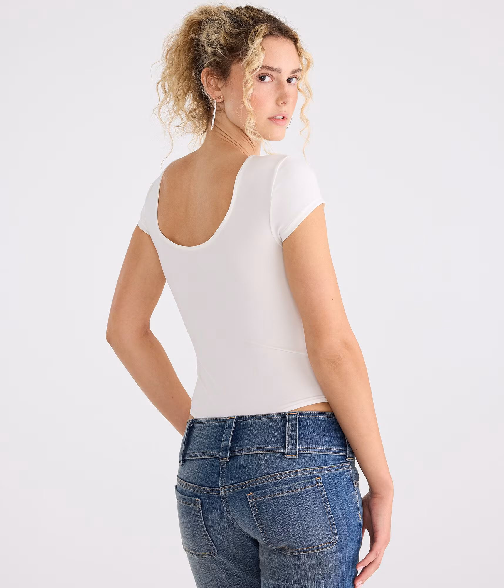 Short Sleeve Buttery Soft Crew Bodysuit