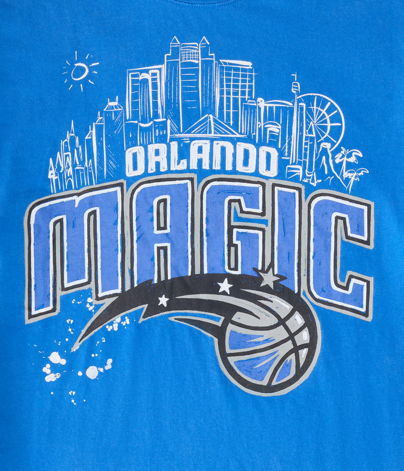 Orlando Magic Relaxed Graphic Tee blue