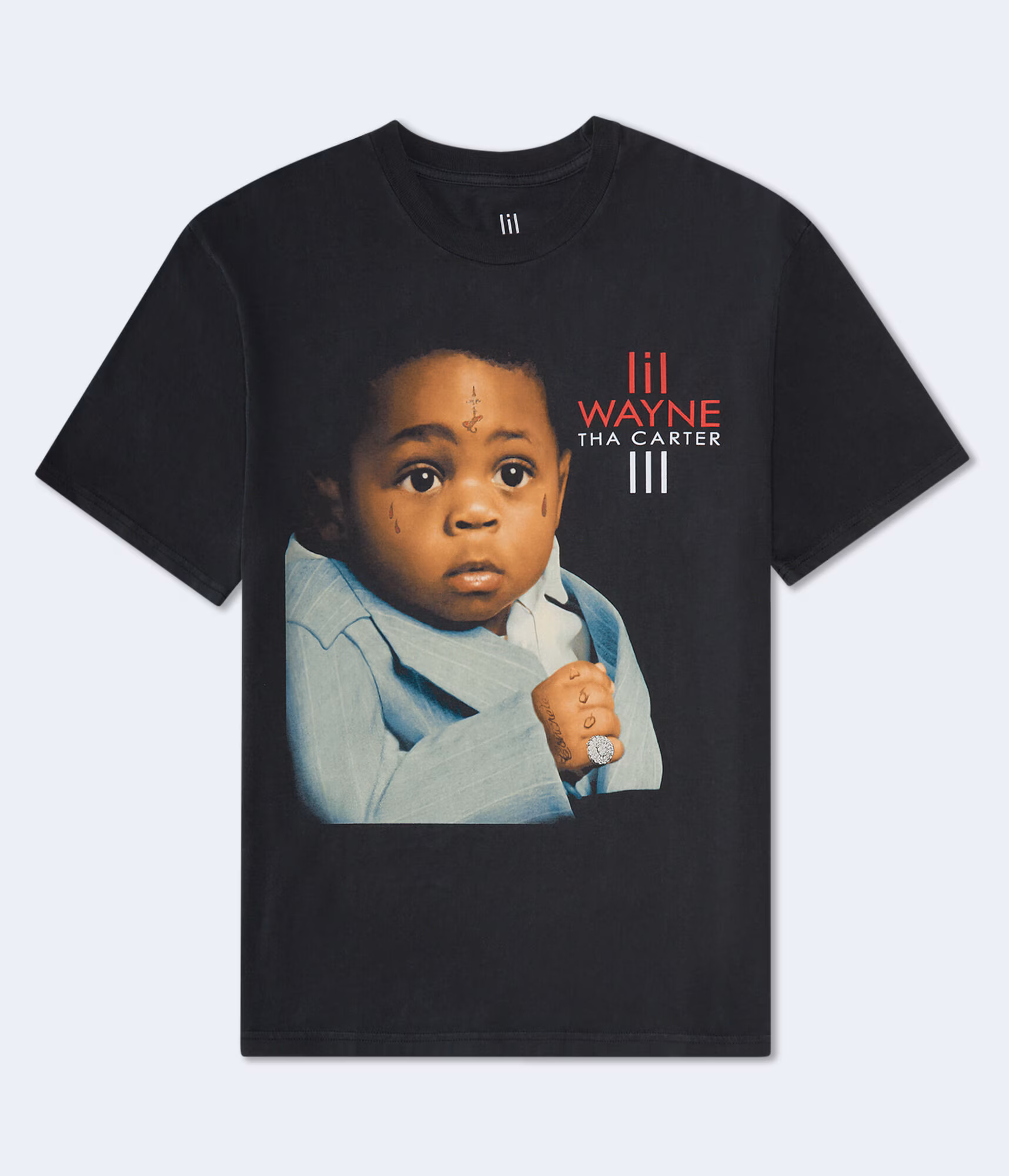 Lil Wayne Tha Carter III Relaxed Graphic Tee black
