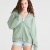 Cloud Soft Oversized Full-Zip Hoodie
