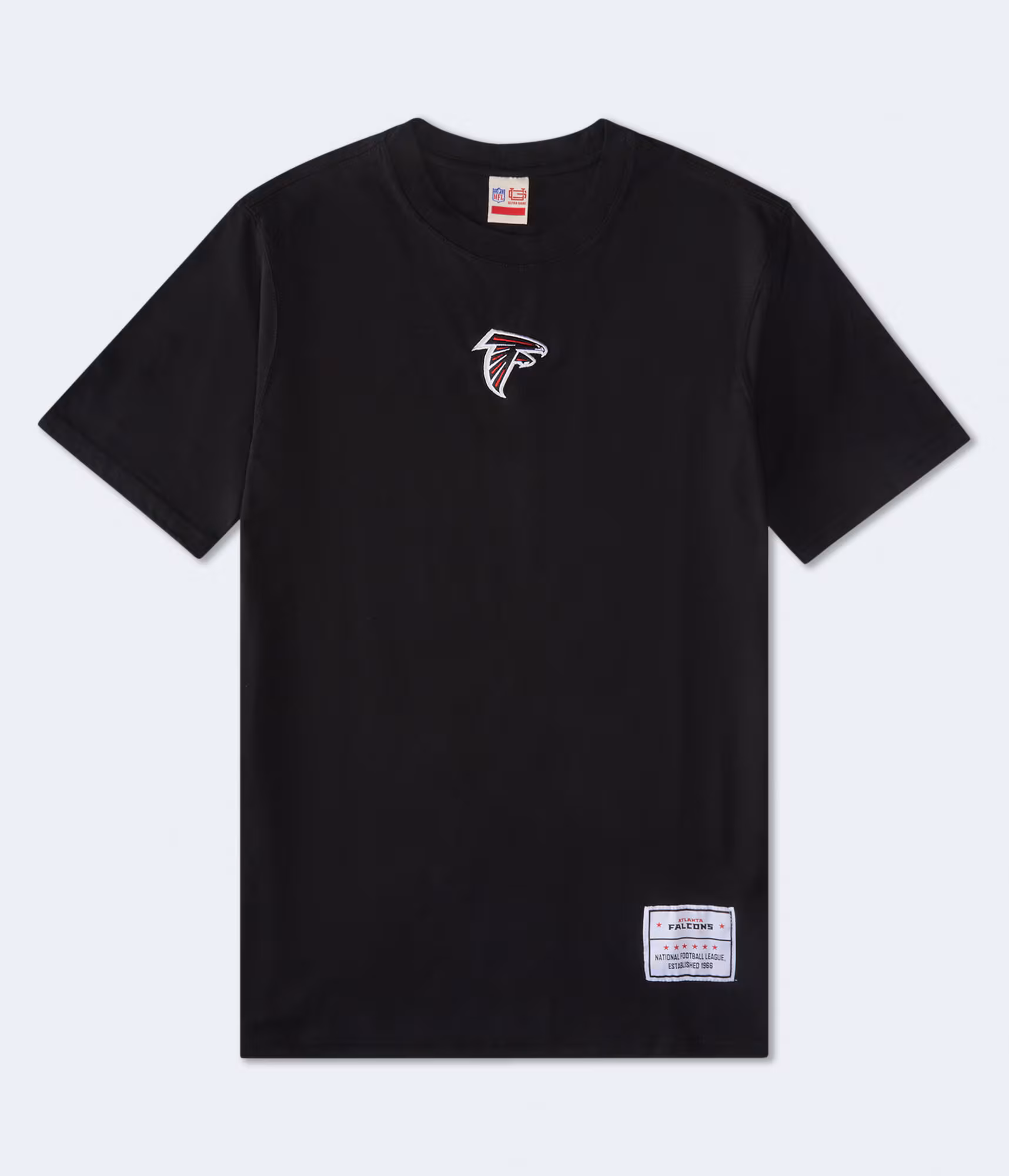 Atlanta Falcons Mini Logo Relaxed Graphic Tee black