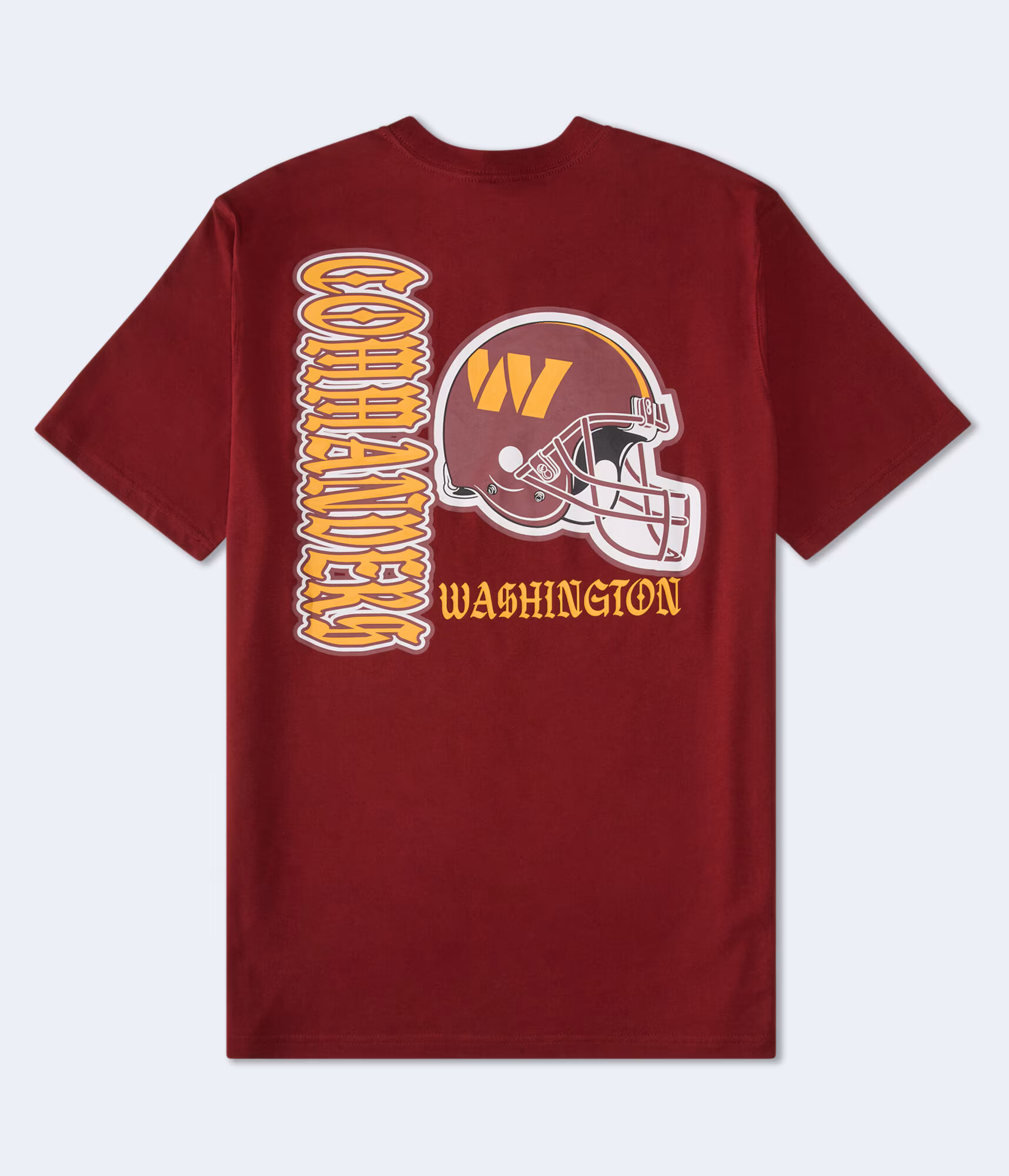 Washington Commanders Helmet Relaxed Graphic Tee red