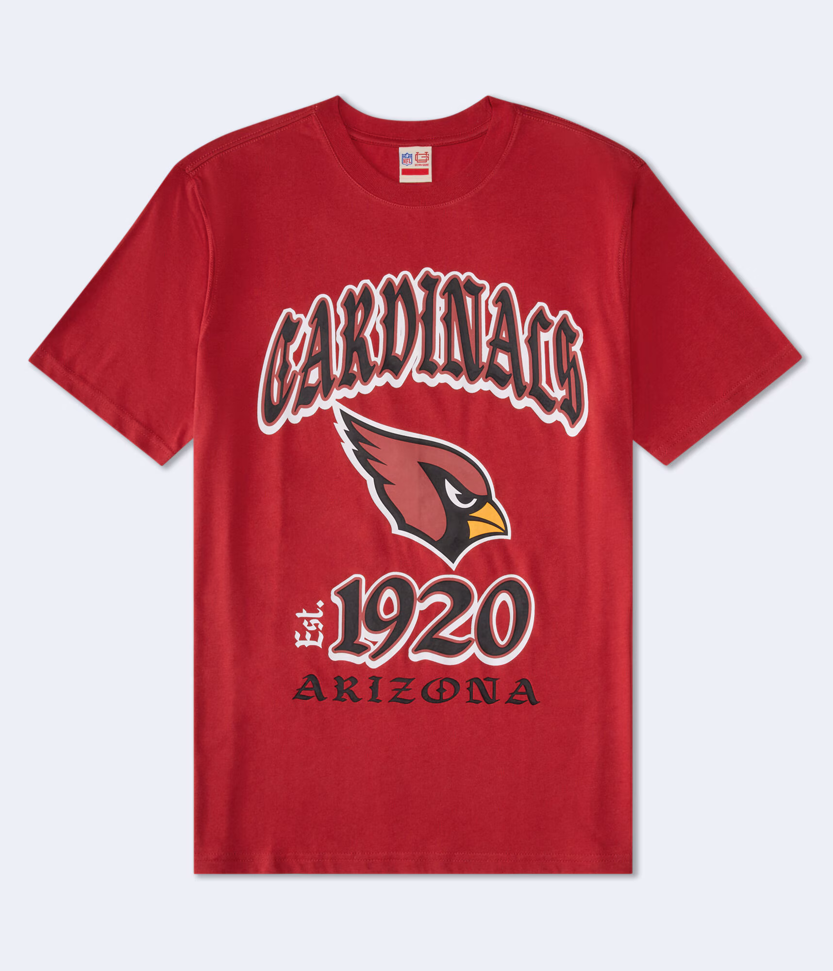 Arizona Cardinals Helmet Relaxed Graphic Tee red