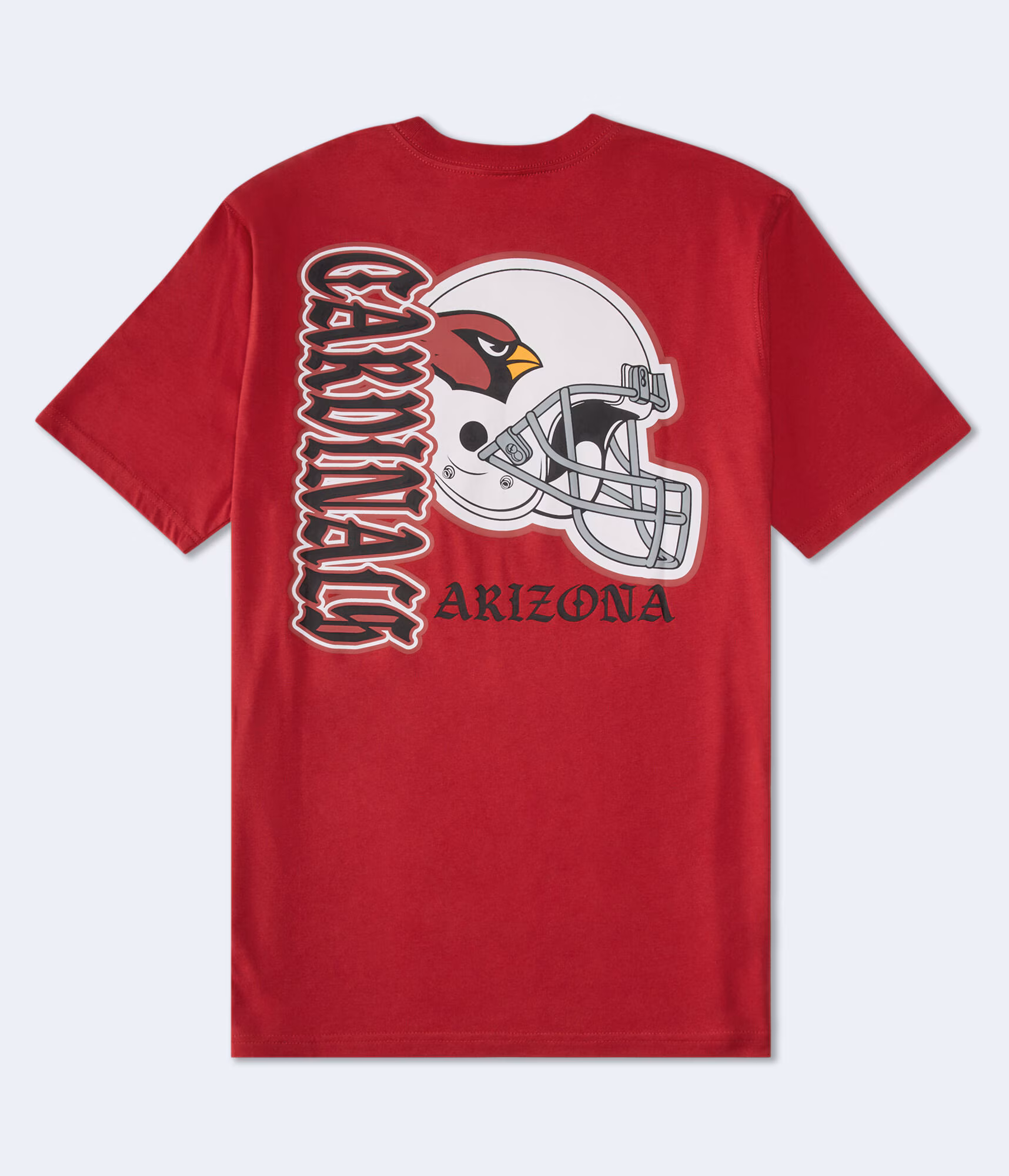 Arizona Cardinals Helmet Relaxed Graphic Tee red