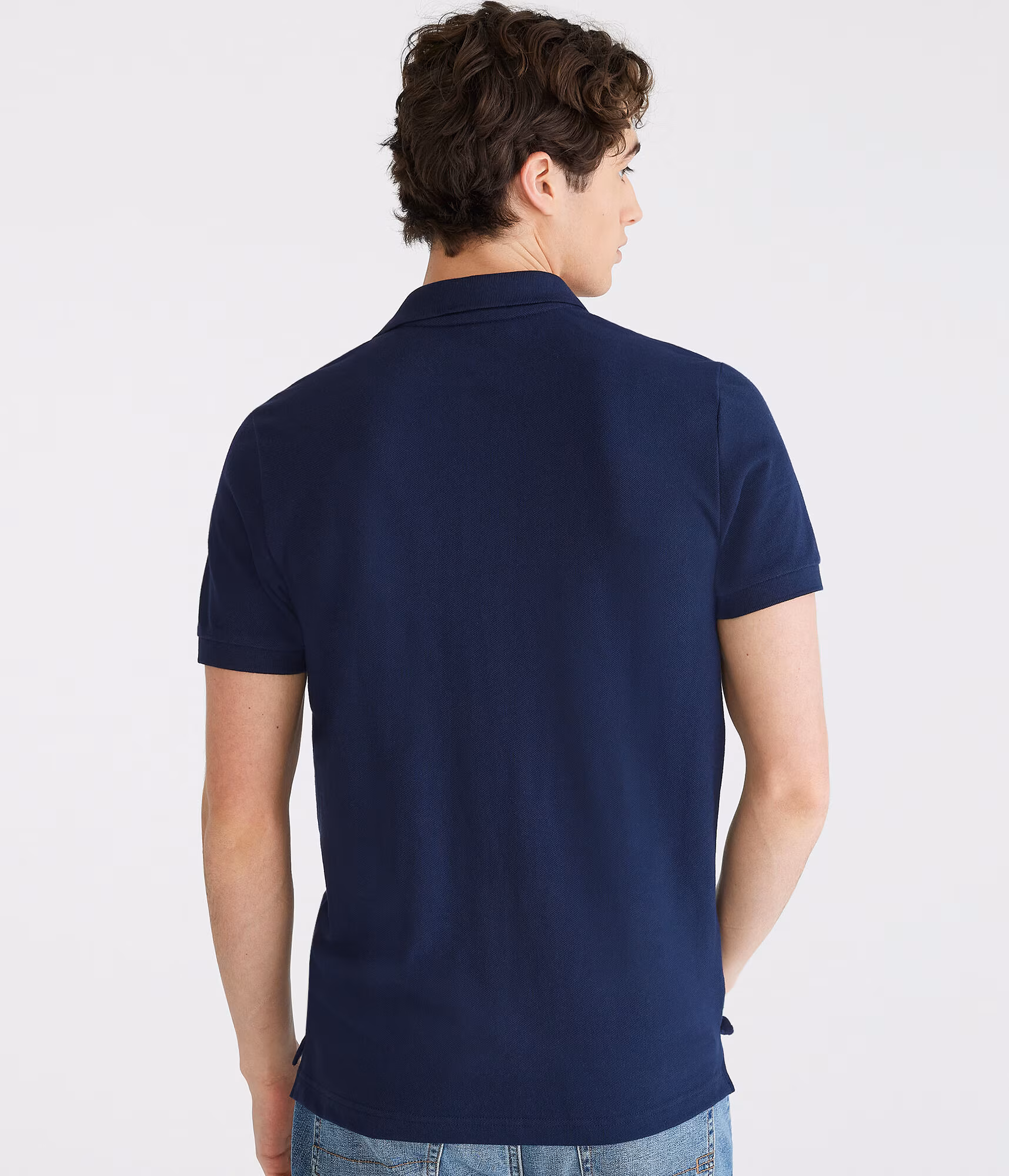 A87 Logo Piqué Polo classic navy